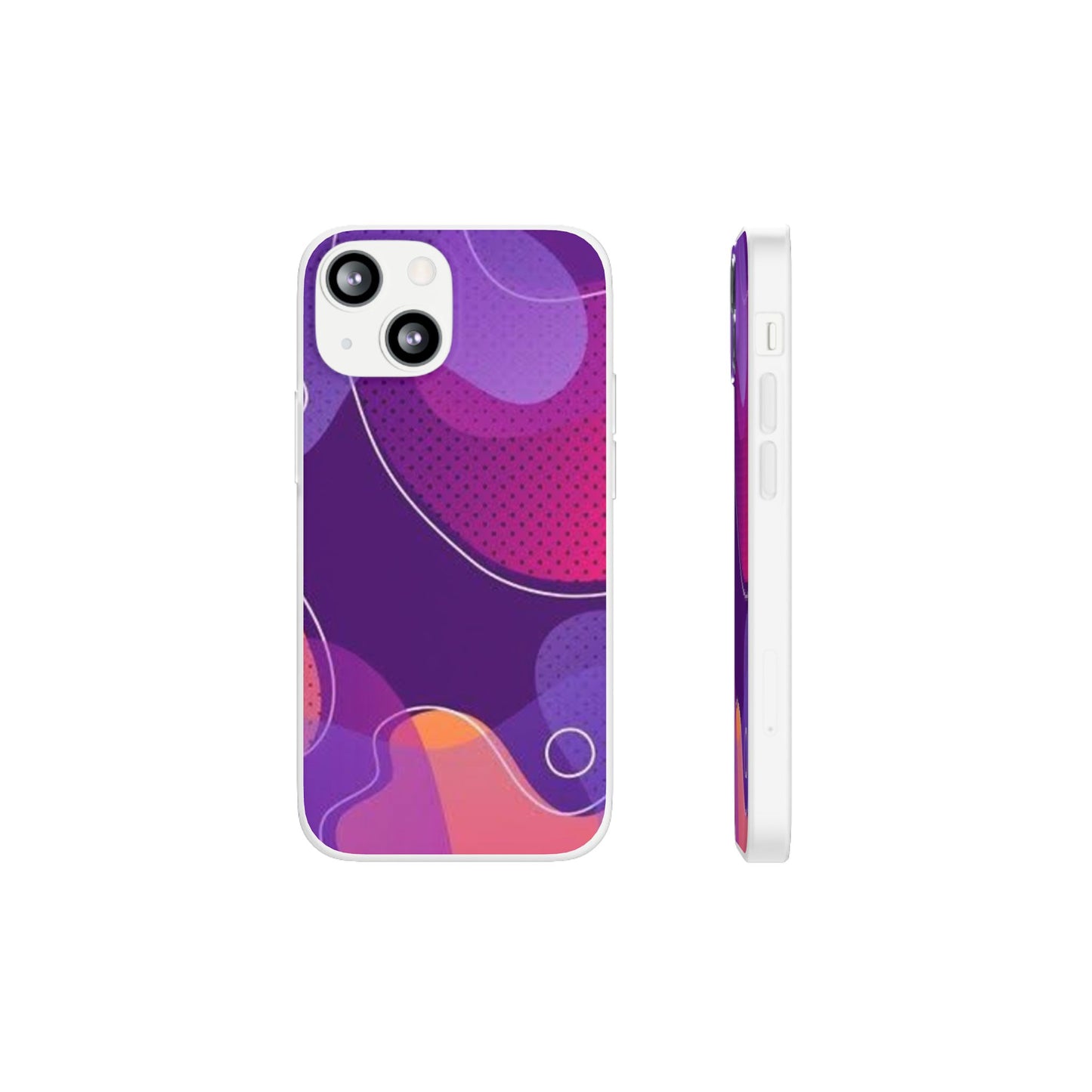 Colorful Abstract Phone Case, Trendy Smartphone Cover, Vibrant Phone Accessory, Gift for Her, Modern Trendy Design