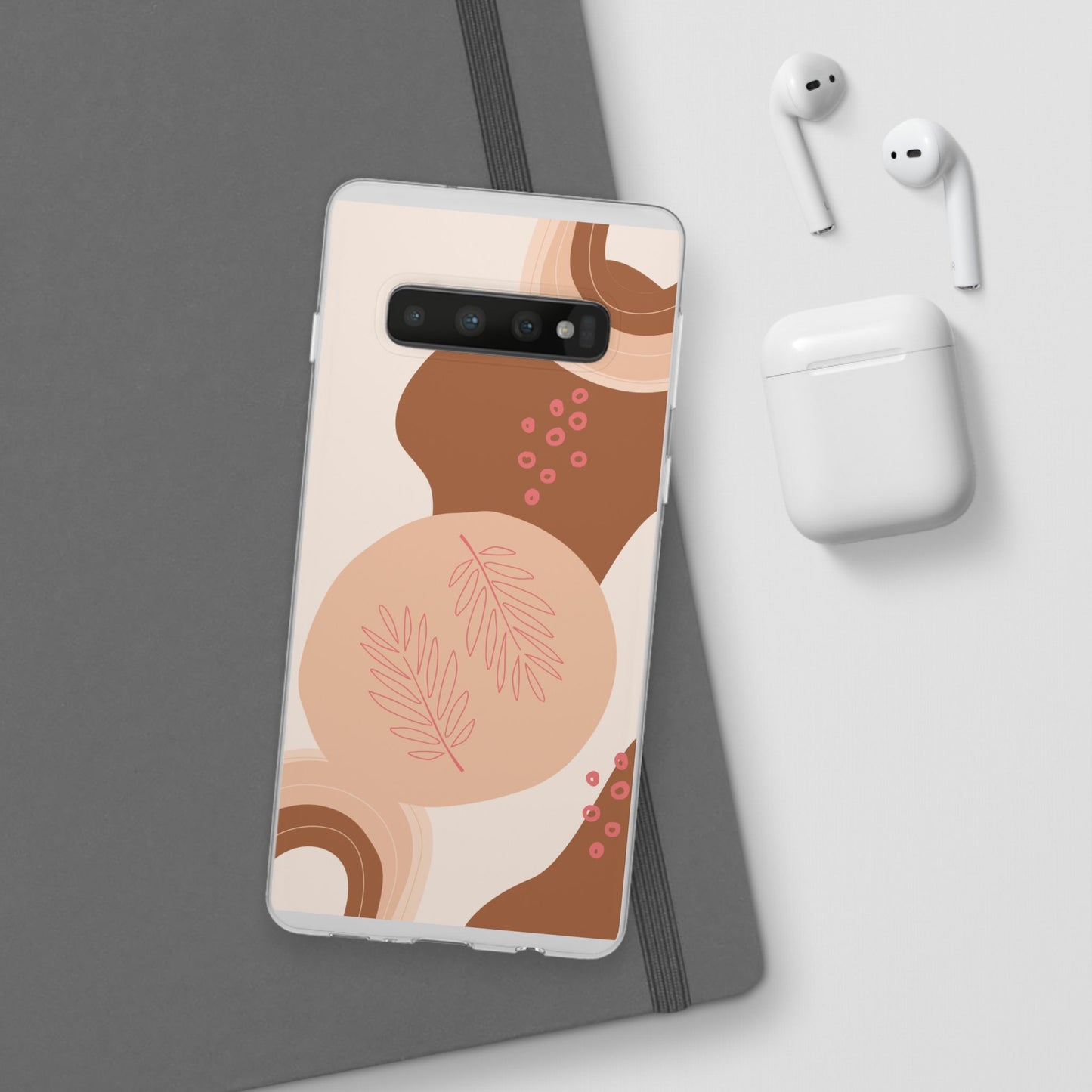 Boho Chic Flexi Cases | Trendy Phone Cover, Gifts for Her, Modern Design, Aesthetic Accessories, Nature-Inspired
