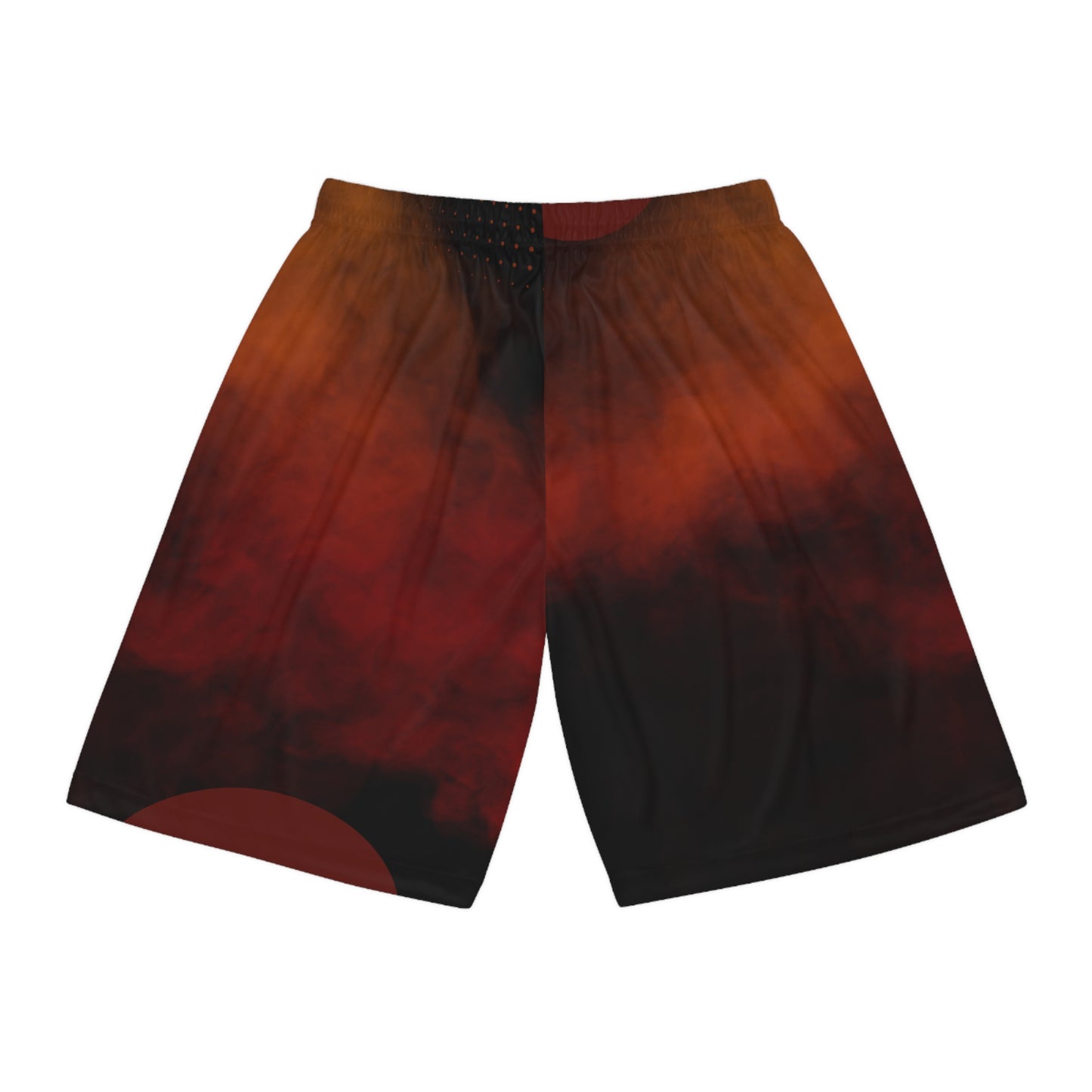 Sunset Cola Ombre Basketball Shorts - Stylish Athletic Wear for Game Days, Summer Sports, Beach Trips, Casual Relaxation, and Everyday Comfort