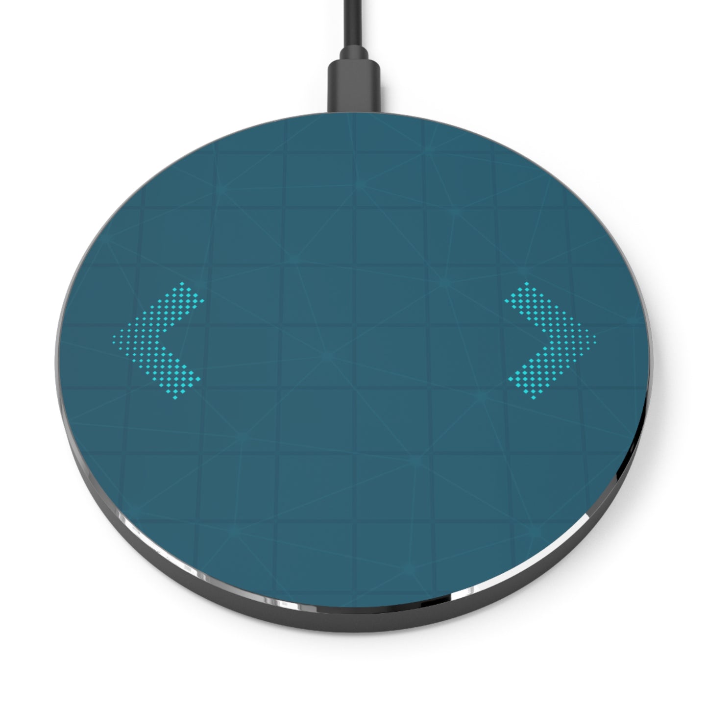 Sleek Wireless Charger, Modern Phone Docking Station, Gifts for Tech Lovers, Desk Accessories, Eco-Friendly Charging Pad