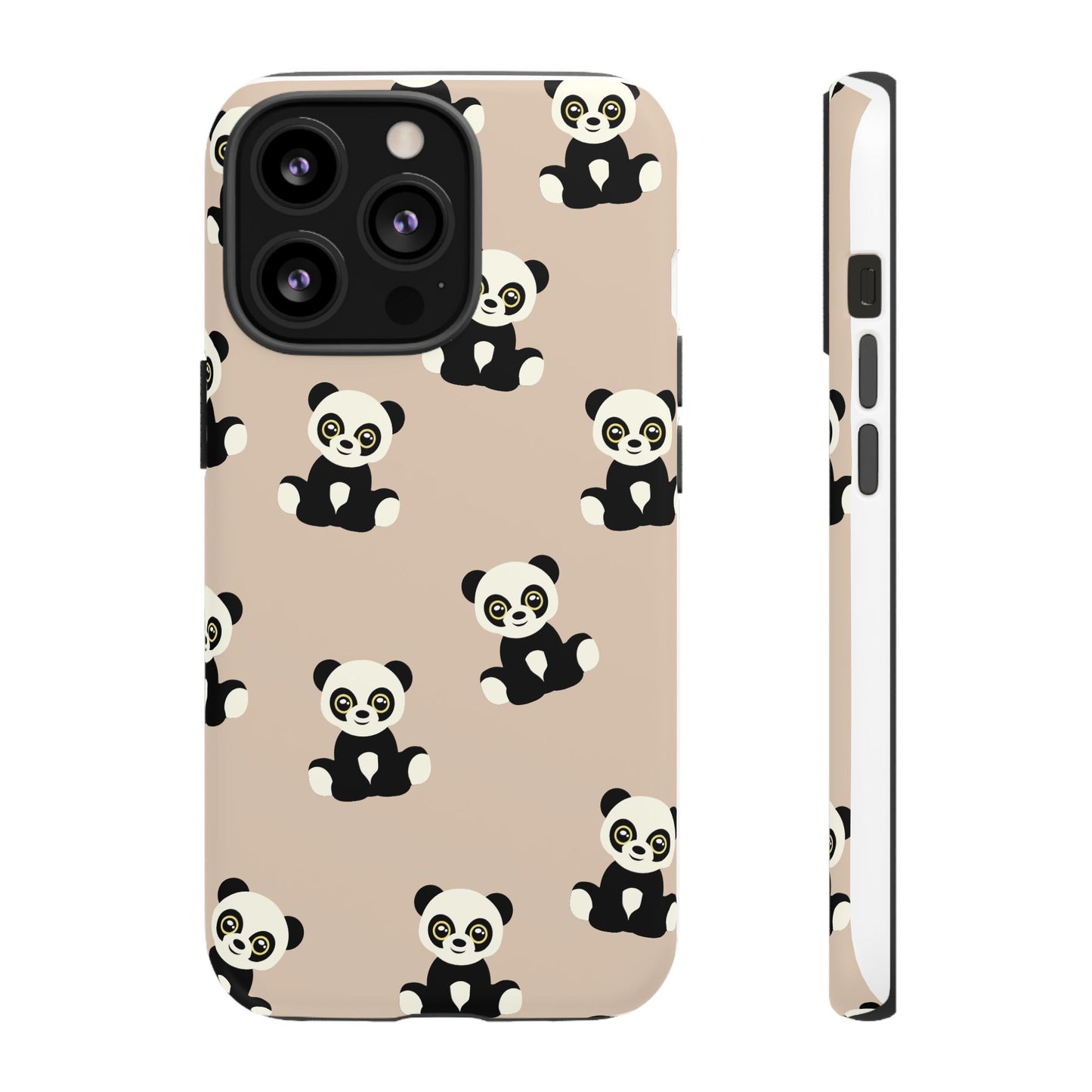 Panda Phone Case, Cute Phone Cover, Animal Print Case, Tough Phone Protector, Gift for Animal Lovers, Kawaii Aesthetic