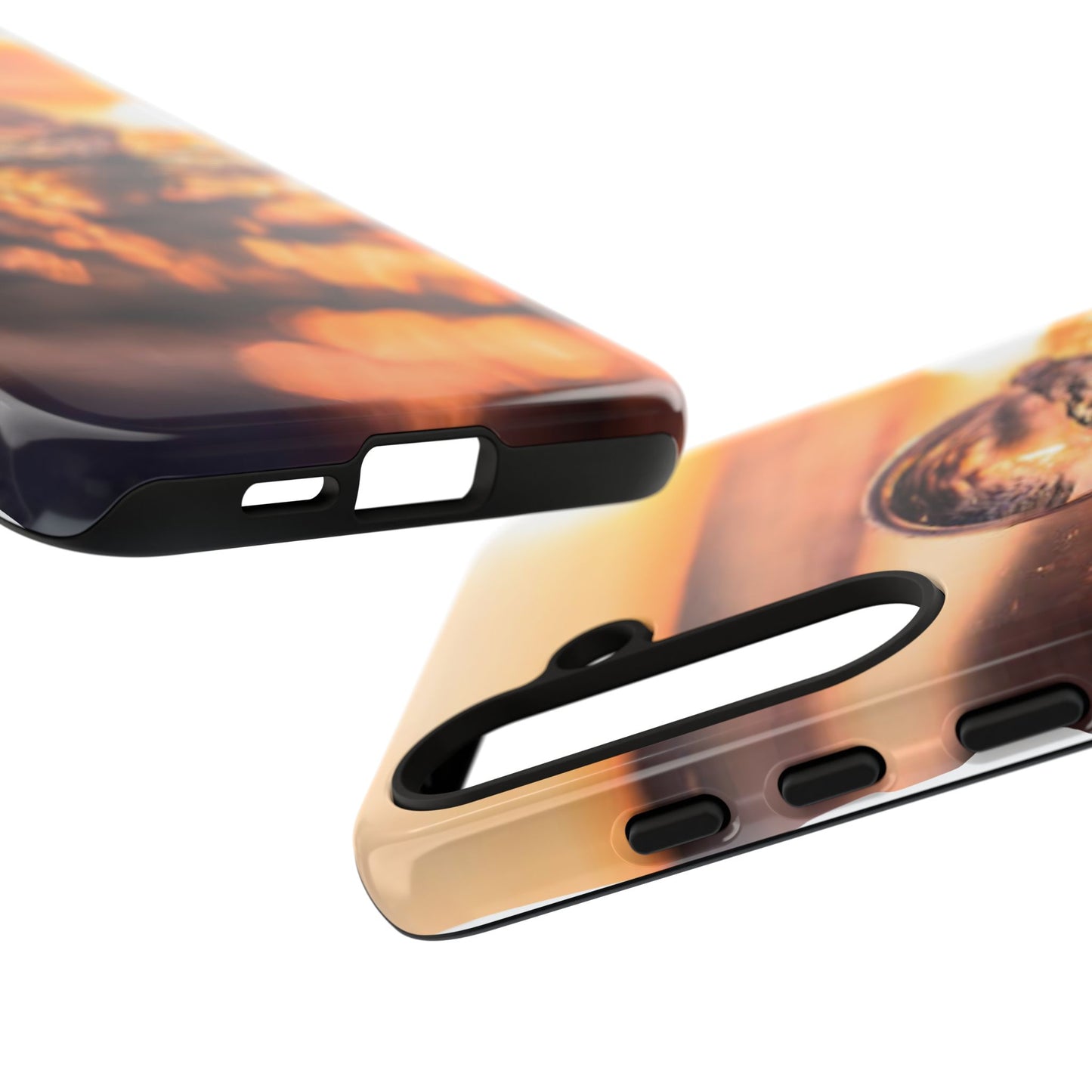 Sunset Bubble Phone Case, Tough Cases, Beach Lover Gift, Summer Vibes, Cell Phone Accessories, Unique Design, Nature Photography
