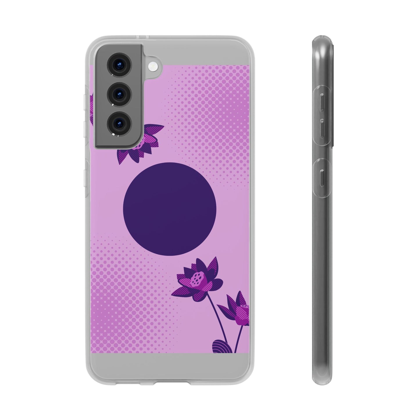 Stylish Floral Flexi Cases for Phone, Cute Phone Cover, Trendy Cell Phone Protection, Gift for Her, Birthday Party Accessory