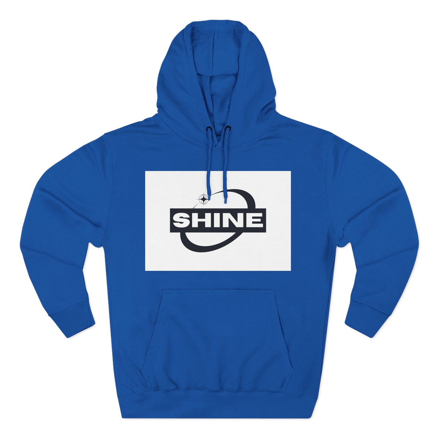 Shine & Aspire Fleece Hoodie - Cozy Sweatshirt for Inspiration, Perfect for Gifts, Winter Wear, Motivational Apparel, Casual Style