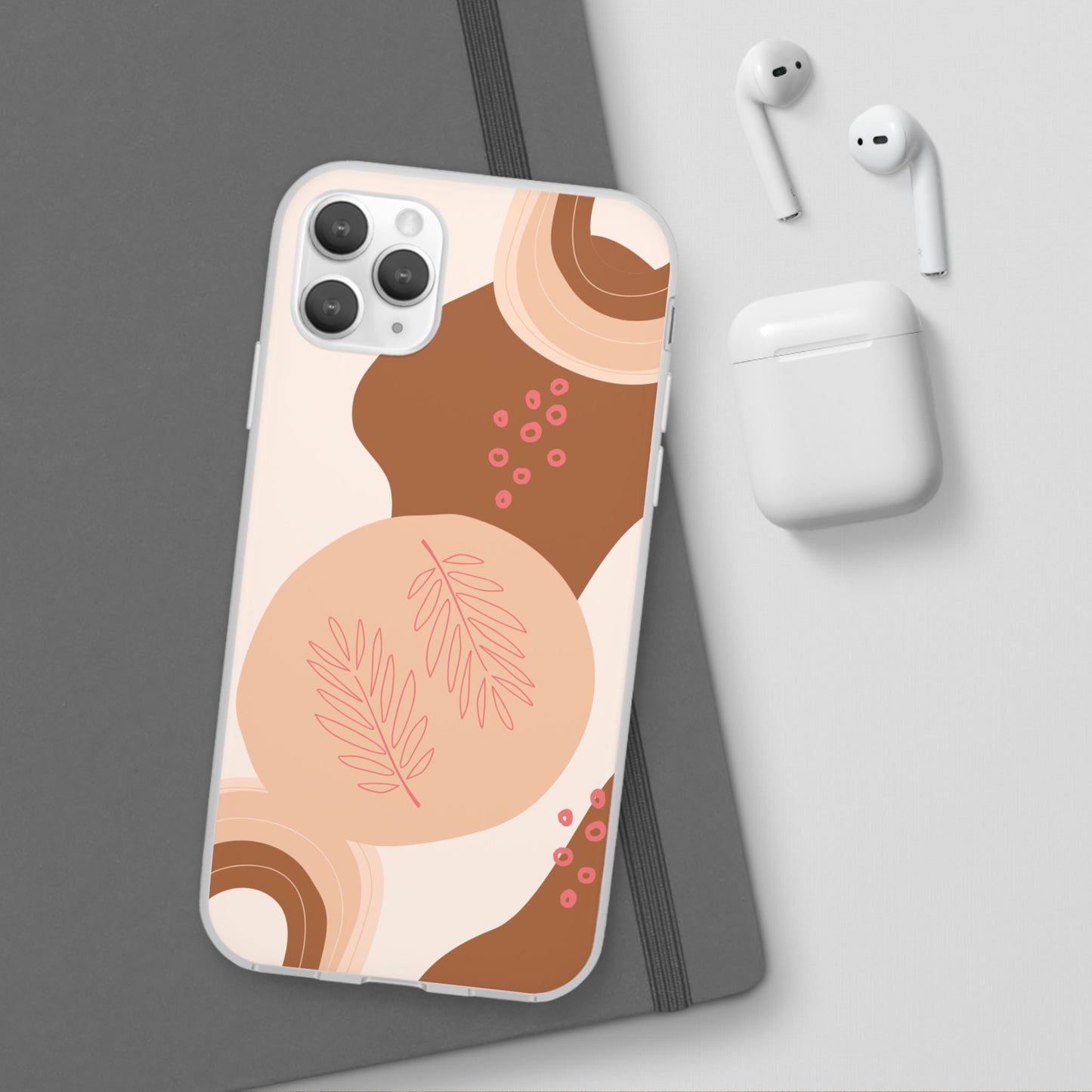 Boho Chic Flexi Cases | Trendy Phone Cover, Gifts for Her, Modern Design, Aesthetic Accessories, Nature-Inspired