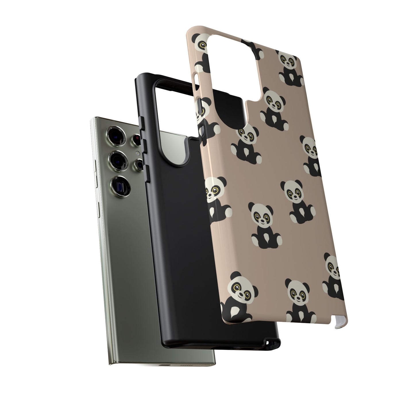 Panda Phone Case, Cute Phone Cover, Animal Print Case, Tough Phone Protector, Gift for Animal Lovers, Kawaii Aesthetic