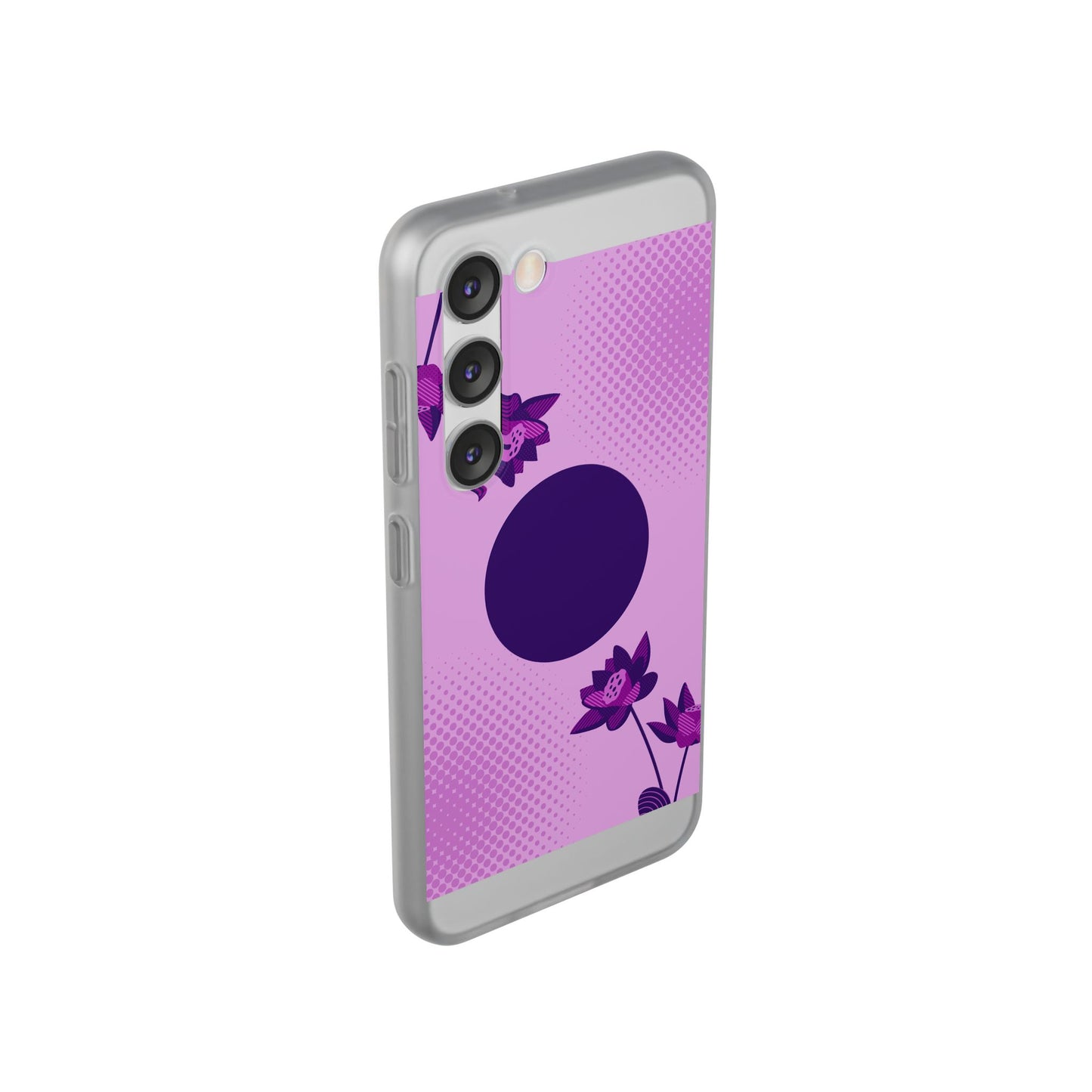 Stylish Floral Flexi Cases for Phone, Cute Phone Cover, Trendy Cell Phone Protection, Gift for Her, Birthday Party Accessory