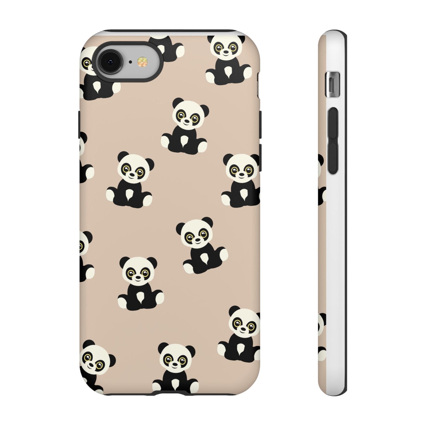 Panda Phone Case, Cute Phone Cover, Animal Print Case, Tough Phone Protector, Gift for Animal Lovers, Kawaii Aesthetic