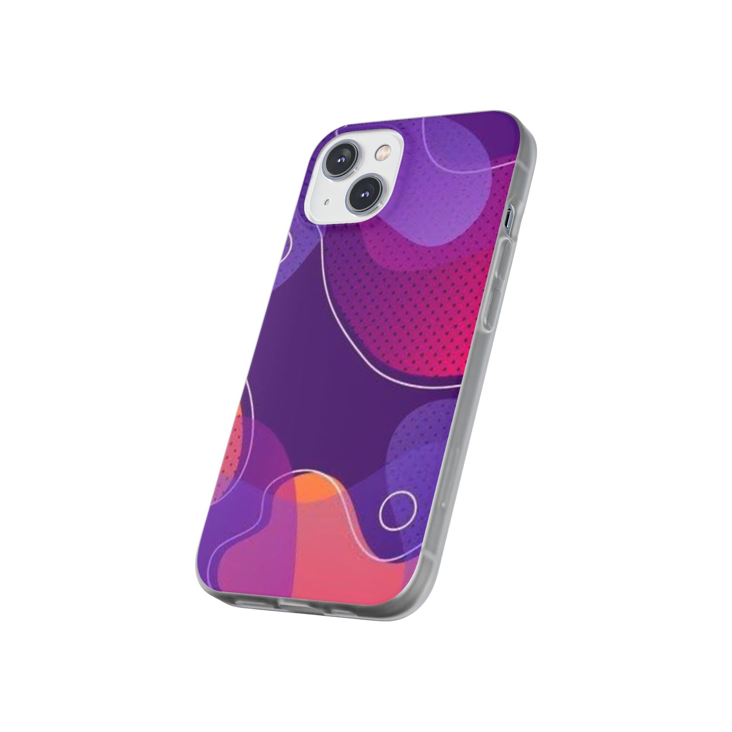 Colorful Abstract Phone Case, Trendy Smartphone Cover, Vibrant Phone Accessory, Gift for Her, Modern Trendy Design