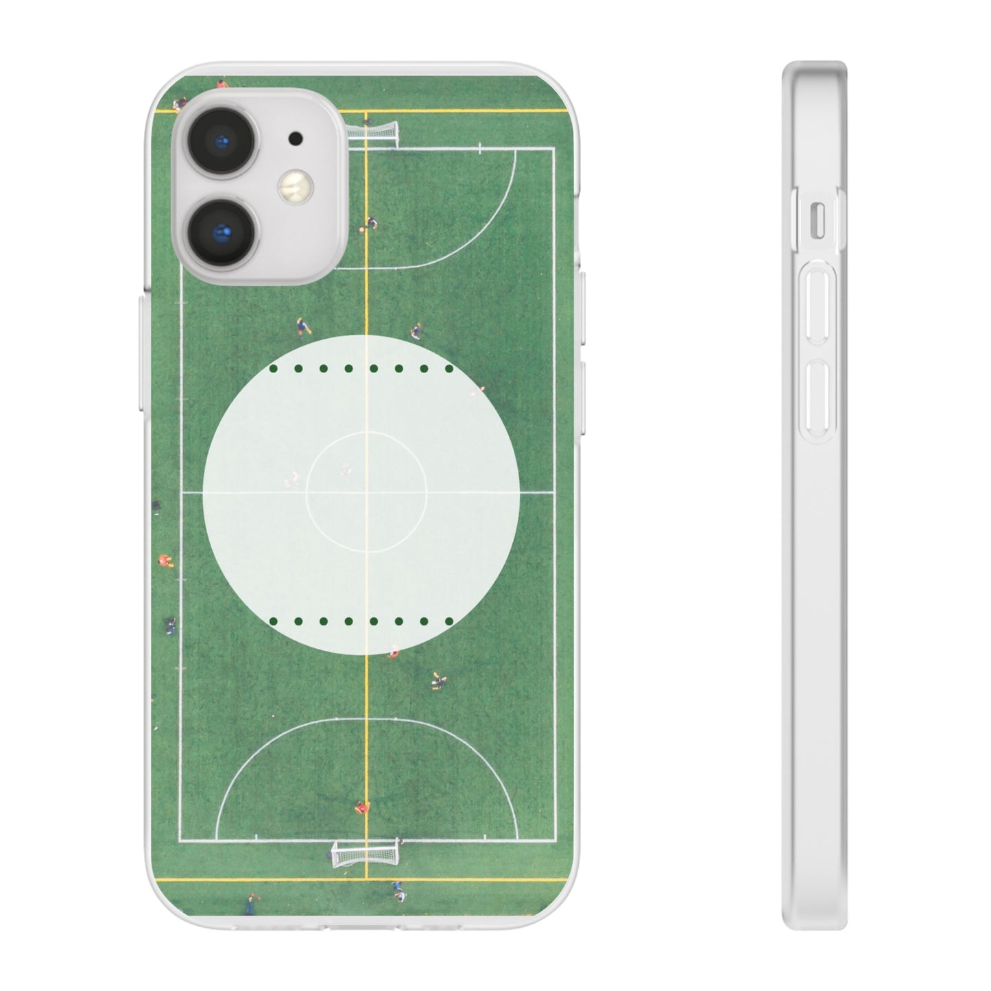 Soccer Field Phone Cases, Sporty Flexi Cases for Sports Lovers, Gift for Athletes, Unique Phone Cover, Perfect for Game Day