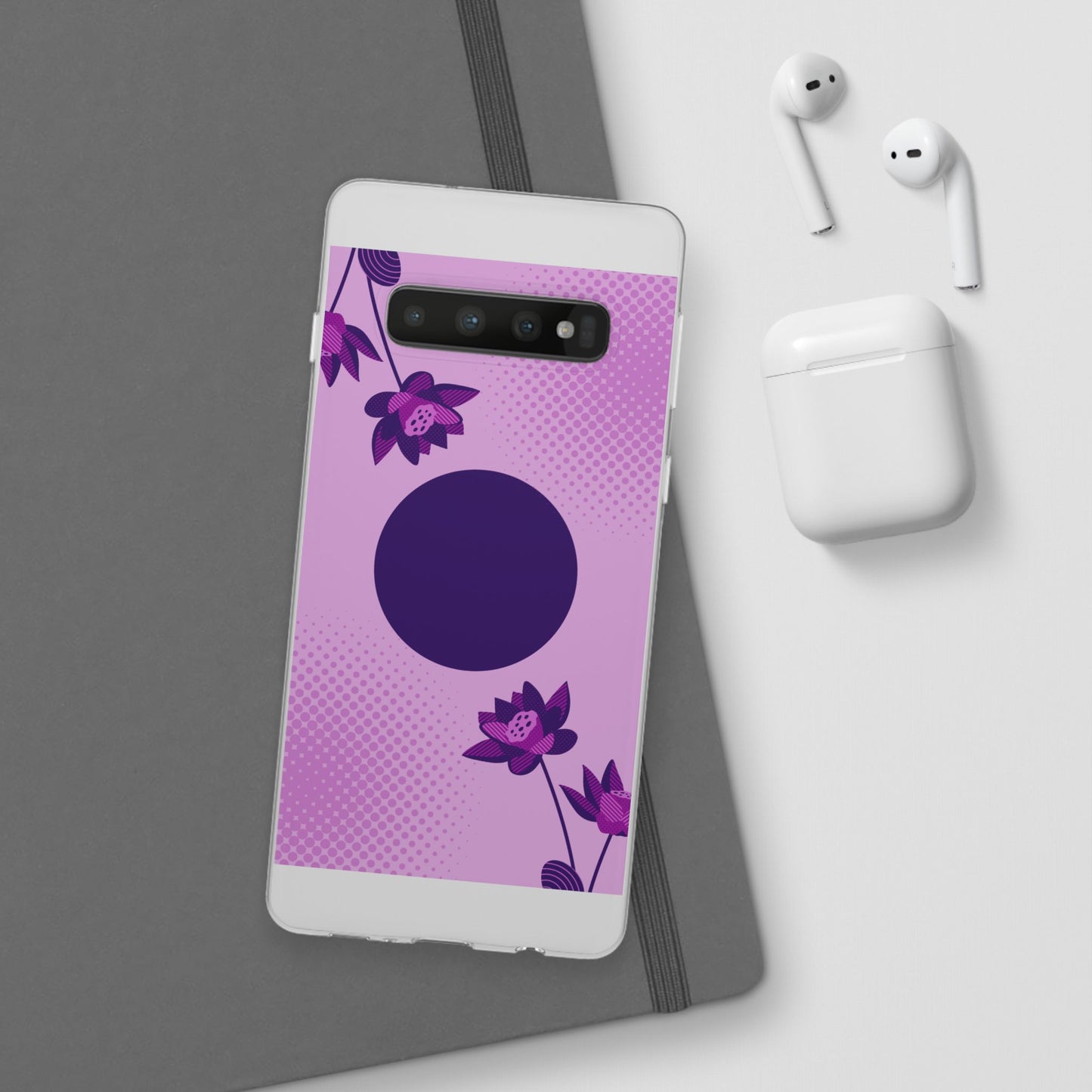 Stylish Floral Flexi Cases for Phone, Cute Phone Cover, Trendy Cell Phone Protection, Gift for Her, Birthday Party Accessory
