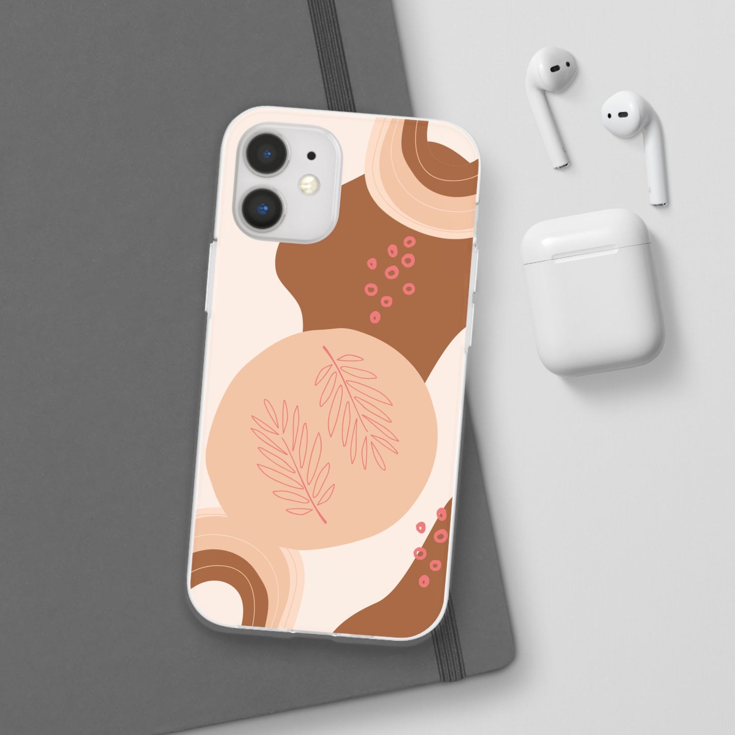 Boho Chic Flexi Cases | Trendy Phone Cover, Gifts for Her, Modern Design, Aesthetic Accessories, Nature-Inspired