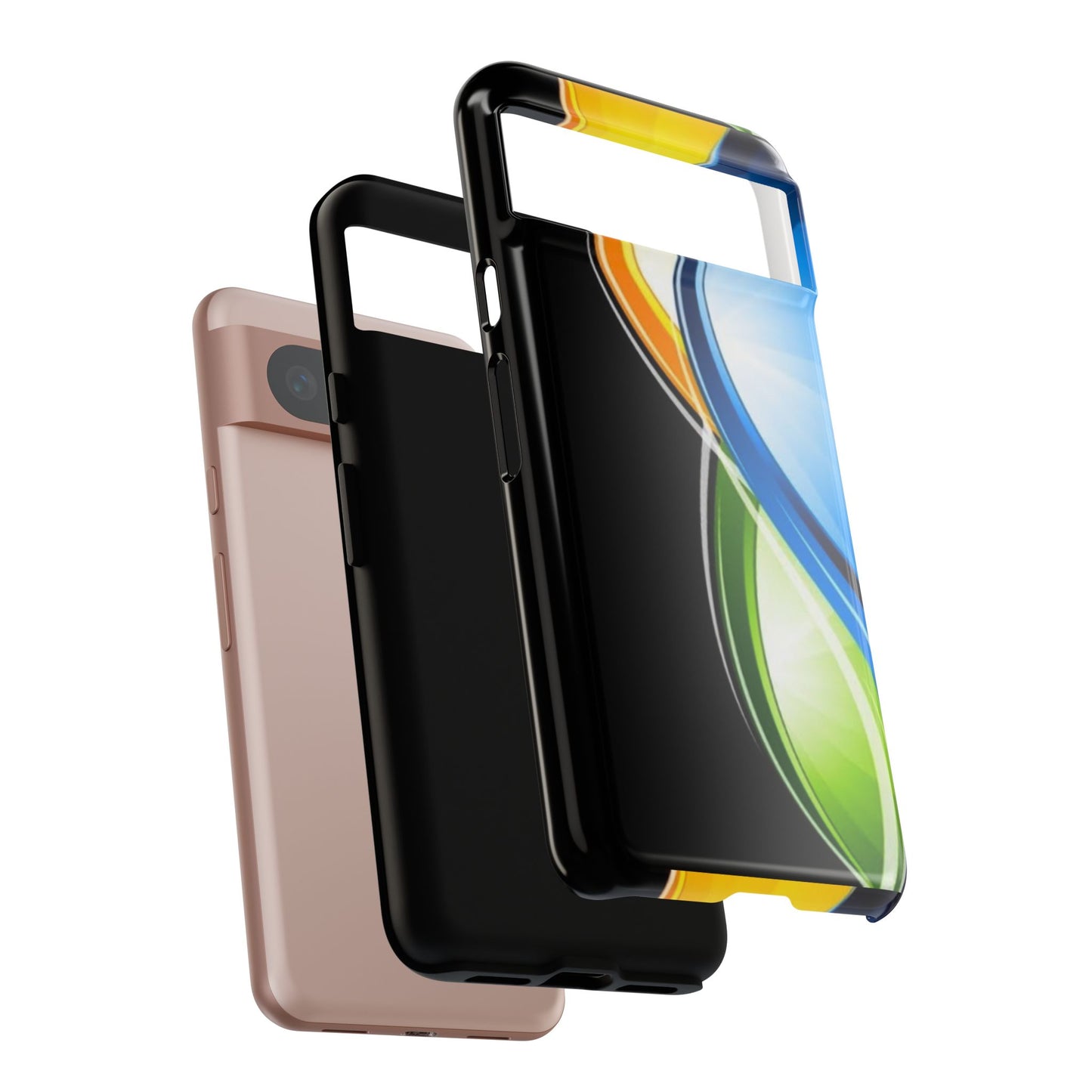Vibrant Phone Cases, Tough Phone Covers for Daily Use, Unique Tech Accessories, Gifts for Tech Lovers, Colorful Protective Cases