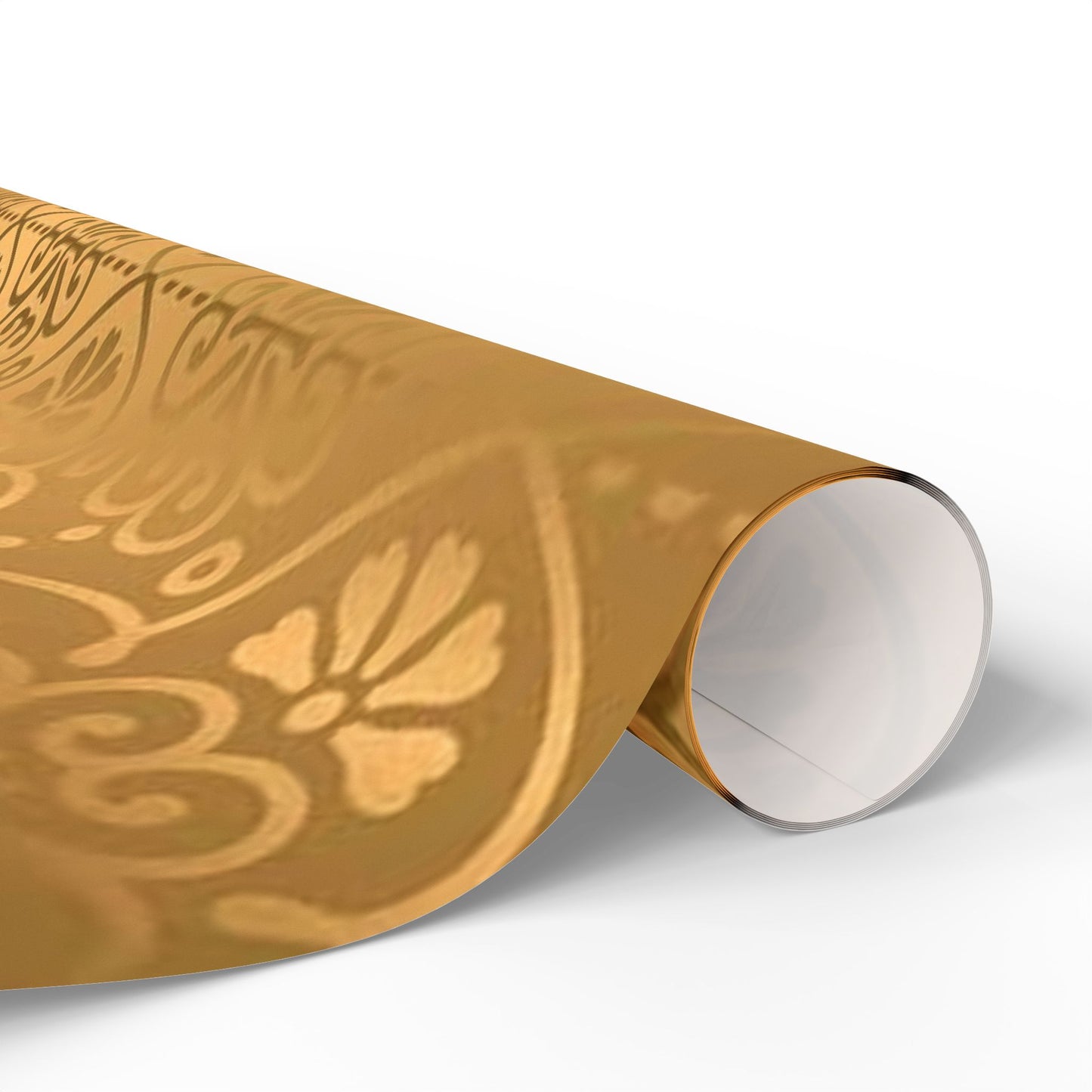 Gold Elegant Wrapping Paper, Gift Wrap for All Occasions, Gold Foil Striped Design, Birthday, Wedding, Christmas, Holiday Gifts