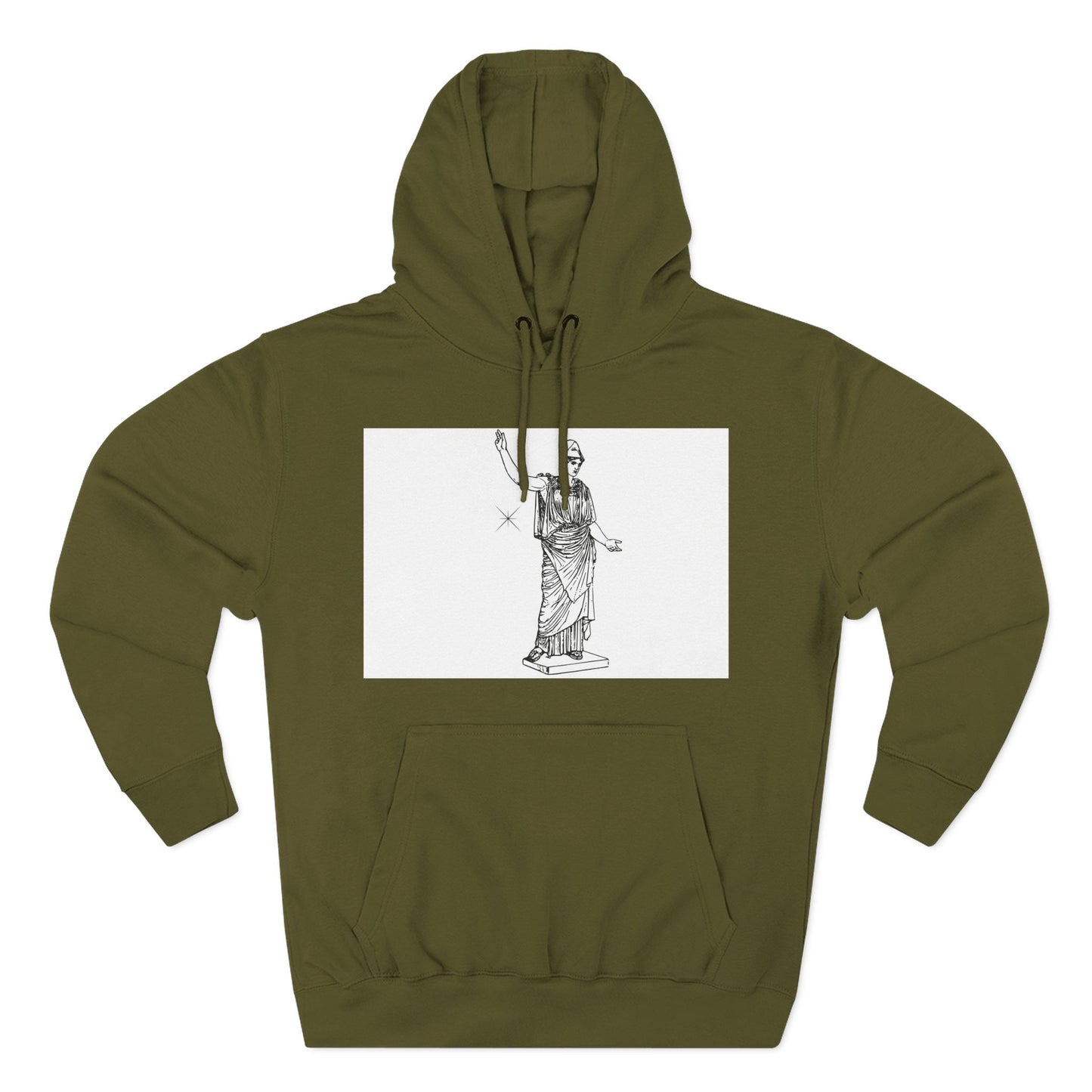 Artistic Fleece Hoodie - Cozy Streetwear for Creative Souls | Gift for Artists, Fashion Lovers, Stylish Comfort