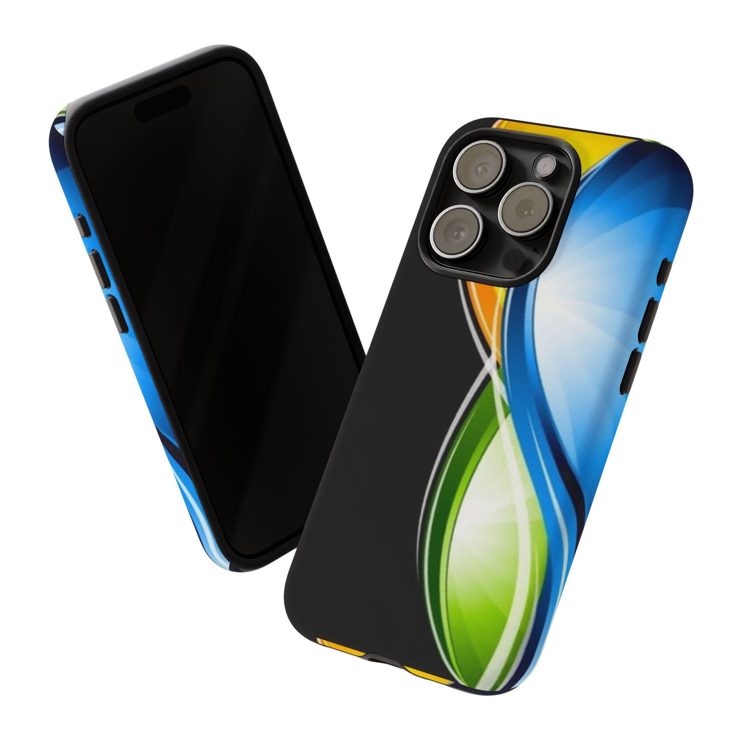 Vibrant Phone Cases, Tough Phone Covers for Daily Use, Unique Tech Accessories, Gifts for Tech Lovers, Colorful Protective Cases
