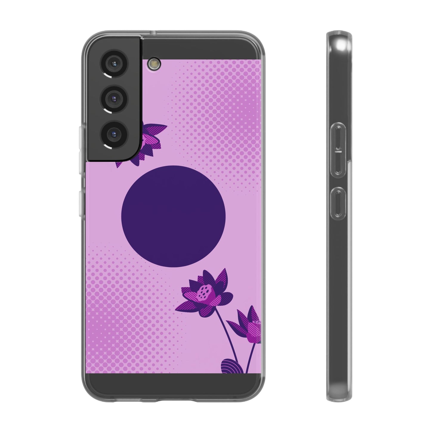 Stylish Floral Flexi Cases for Phone, Cute Phone Cover, Trendy Cell Phone Protection, Gift for Her, Birthday Party Accessory