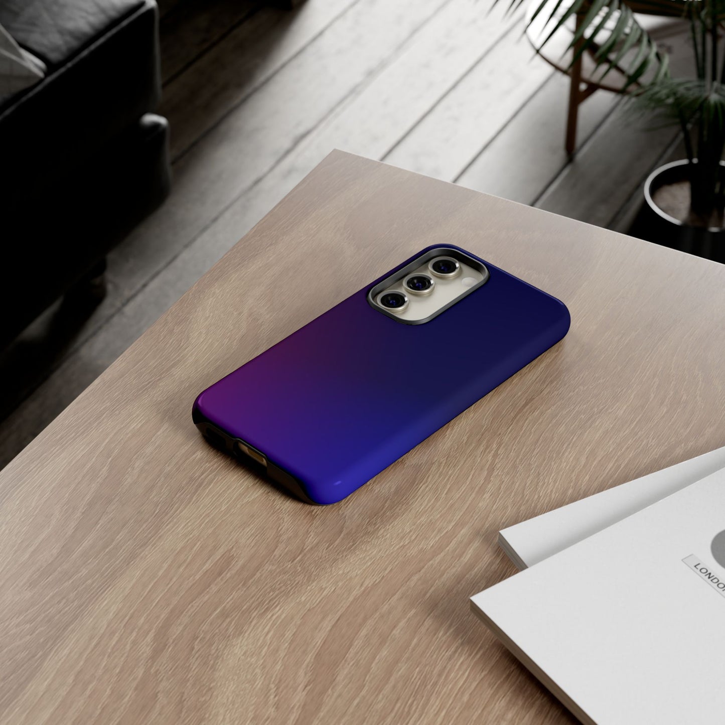 Tough Cases Phone Case, Durable Smartphone Cover, Gradient Design, Customizable Gift, Protection for Everyday Use