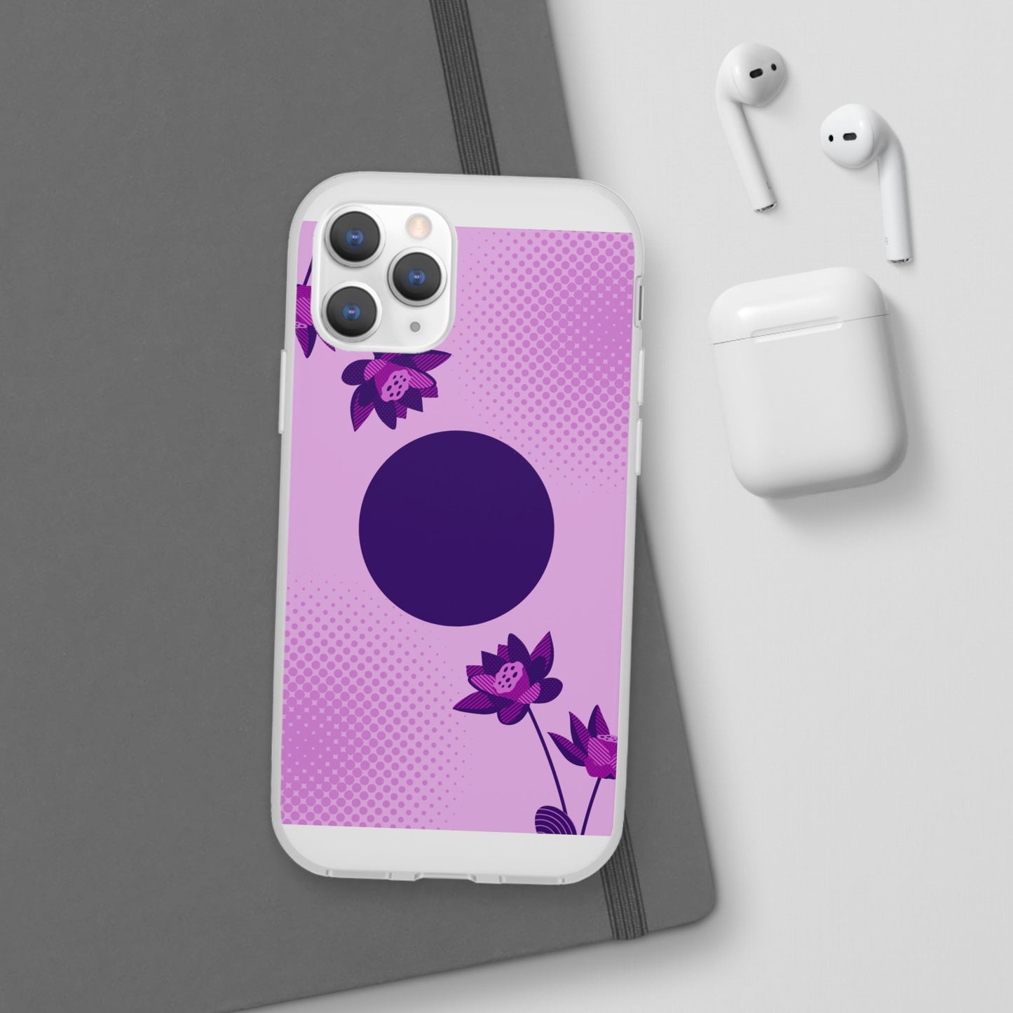 Stylish Floral Flexi Cases for Phone, Cute Phone Cover, Trendy Cell Phone Protection, Gift for Her, Birthday Party Accessory