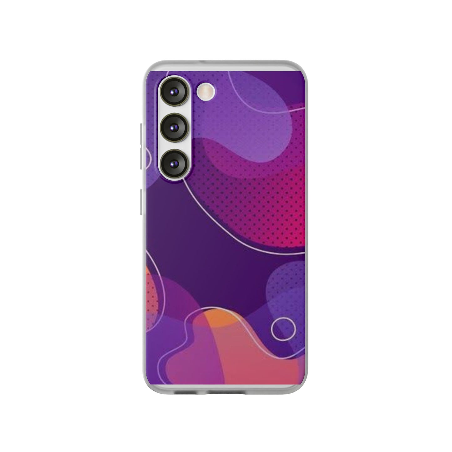 Colorful Abstract Phone Case, Trendy Smartphone Cover, Vibrant Phone Accessory, Gift for Her, Modern Trendy Design