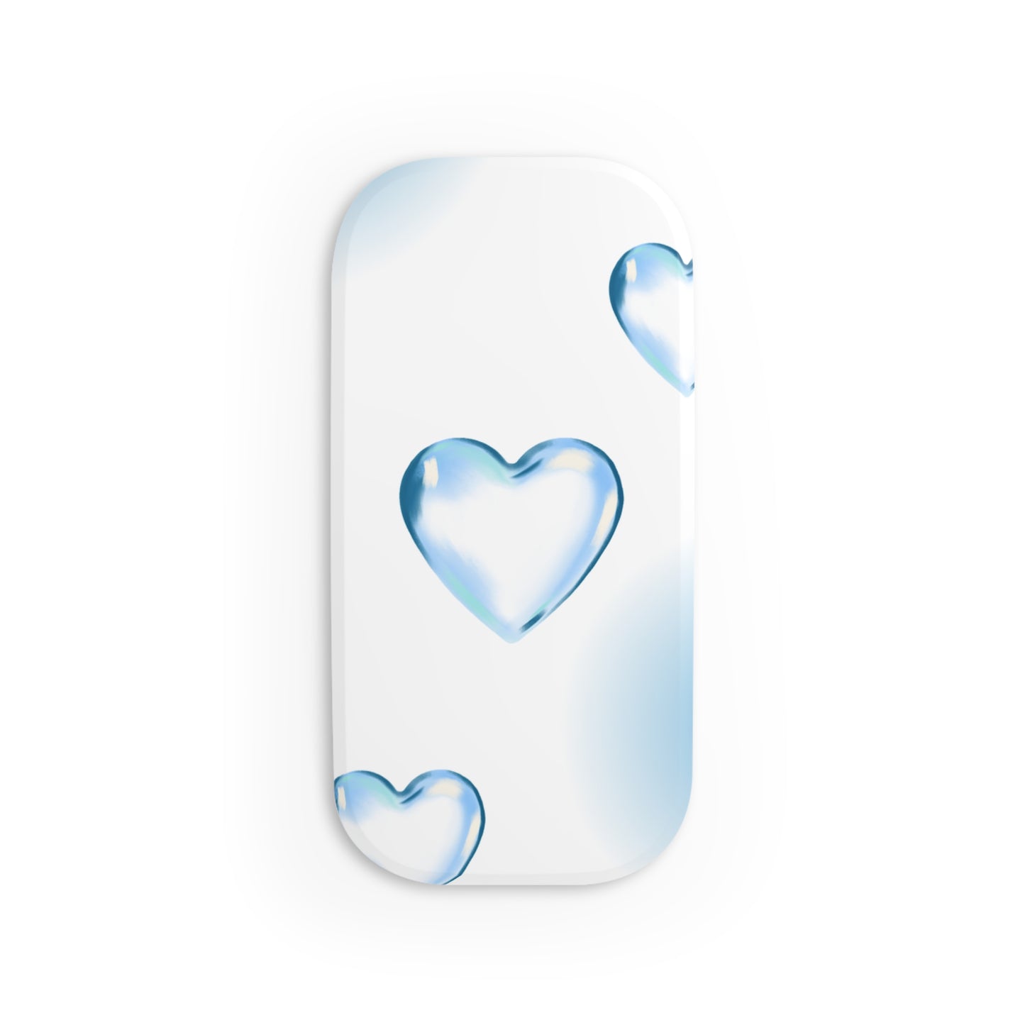 Heart-Themed Phone Grip, Cute Accessory for Teens, Adjustable Pop Socket, Ideal Gift for Friends, Trendy Phone Stand