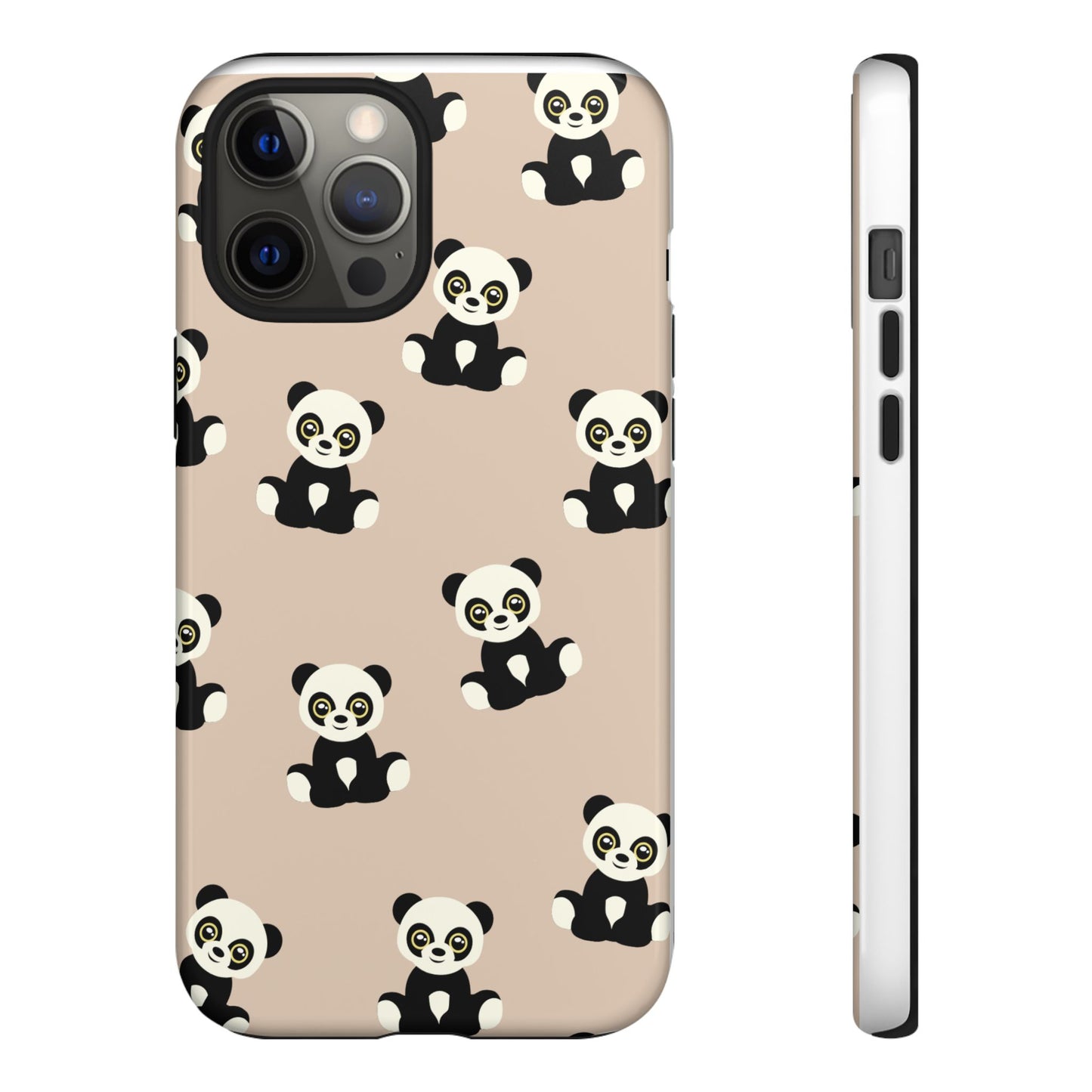 Panda Phone Case, Cute Phone Cover, Animal Print Case, Tough Phone Protector, Gift for Animal Lovers, Kawaii Aesthetic
