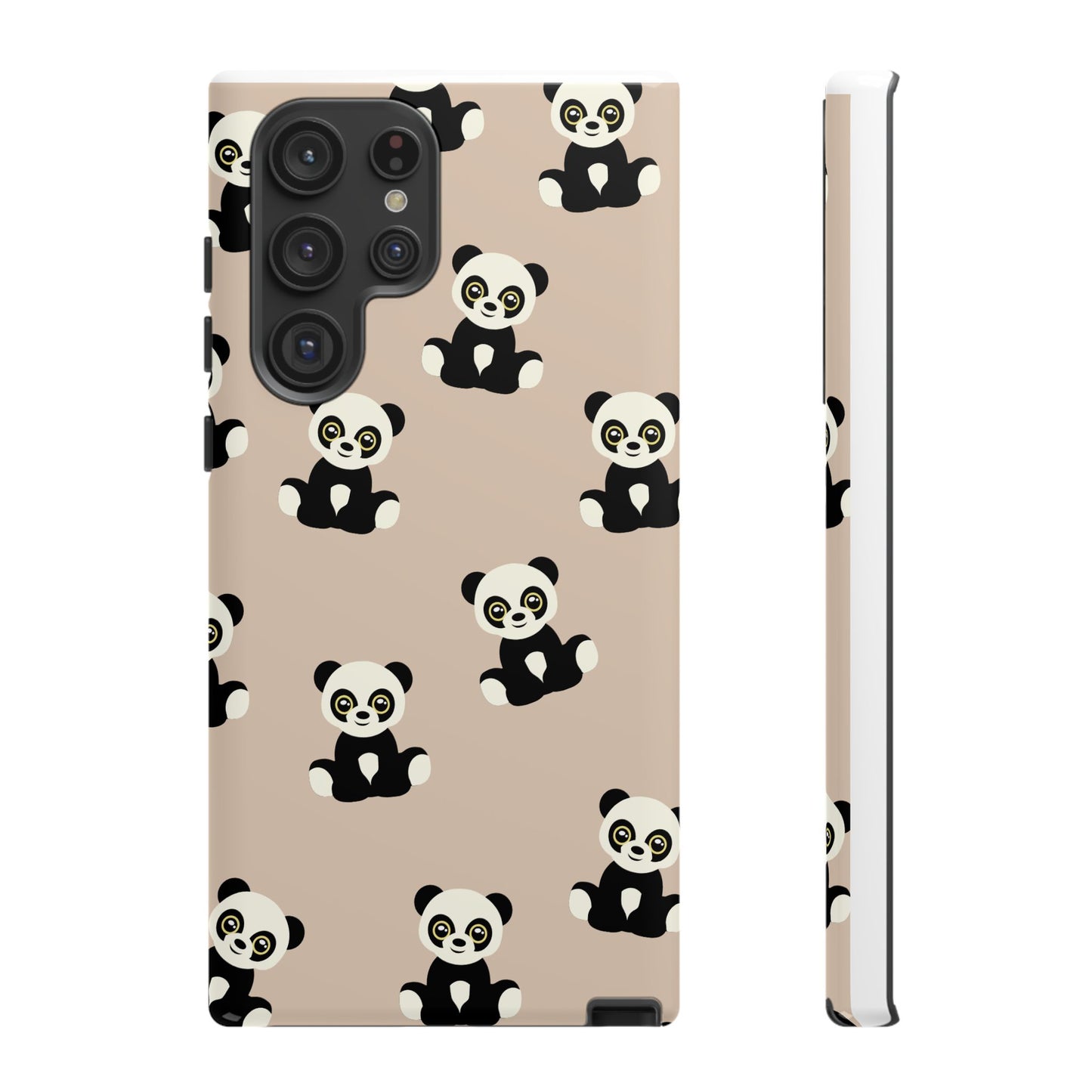 Panda Phone Case, Cute Phone Cover, Animal Print Case, Tough Phone Protector, Gift for Animal Lovers, Kawaii Aesthetic