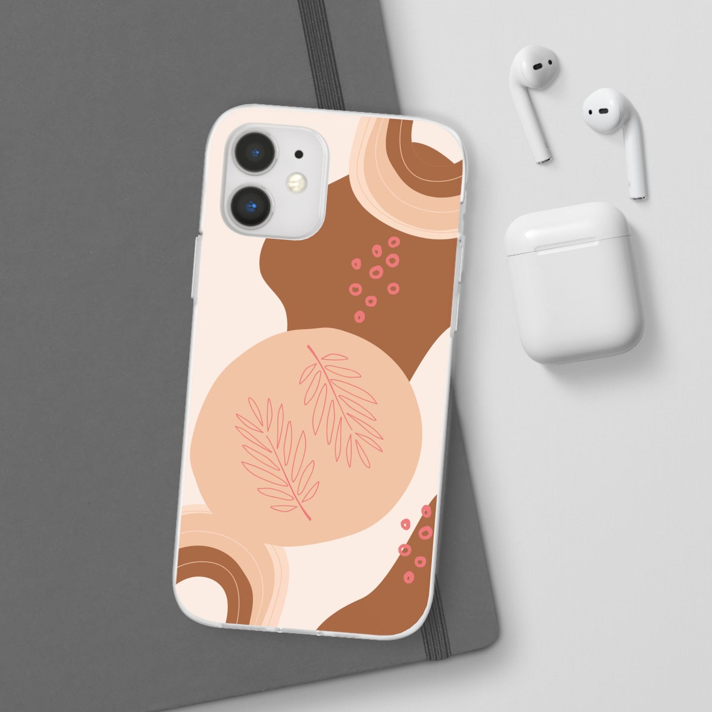 Boho Chic Flexi Cases | Trendy Phone Cover, Gifts for Her, Modern Design, Aesthetic Accessories, Nature-Inspired
