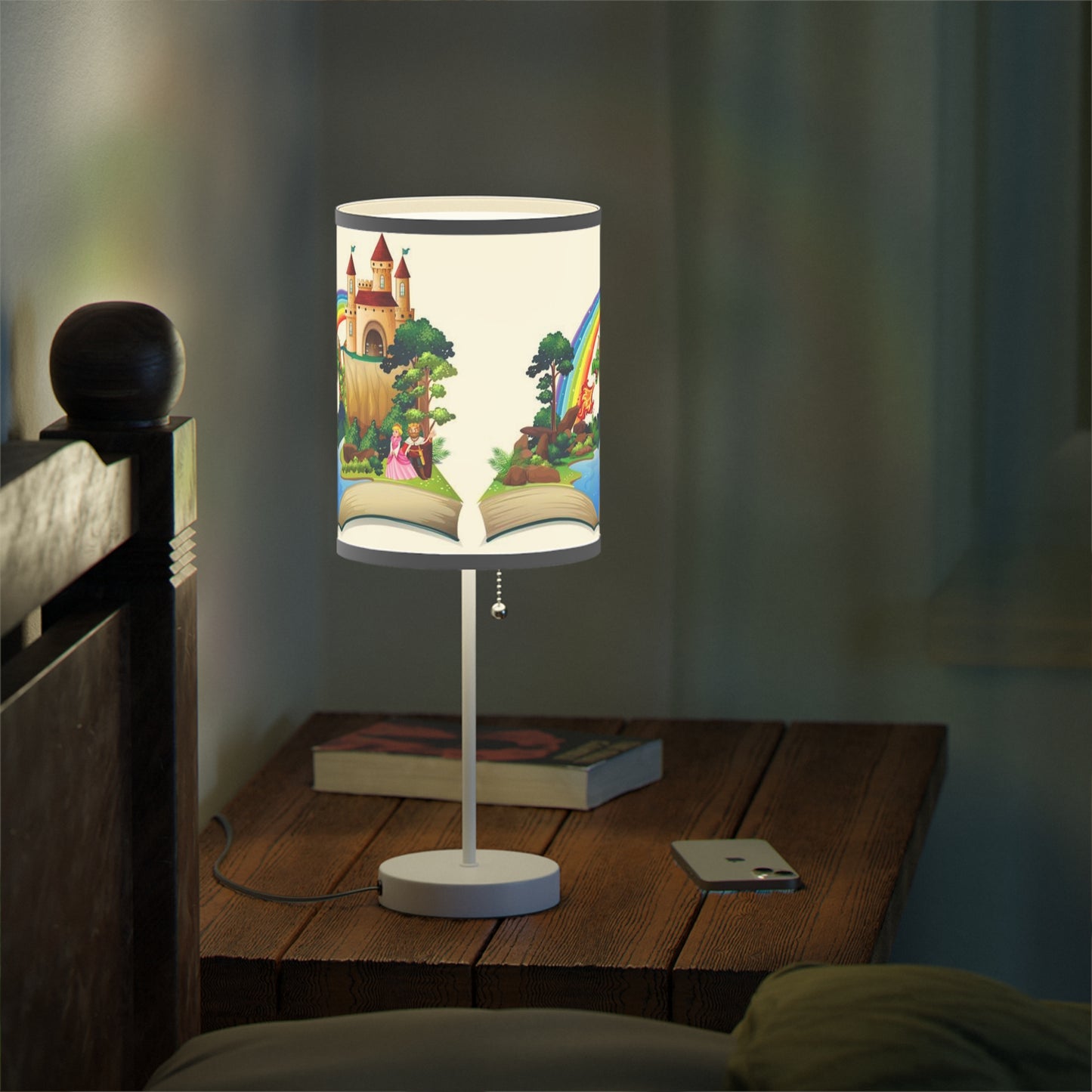 Storybook-Themed Table Lamp - Fairy Tale Lighting for Kids, Cozy Bedroom Decor, Gift for Children's Room, Magical ambiance