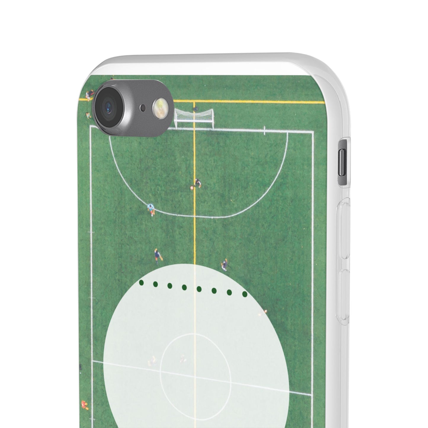 Soccer Field Phone Cases, Sporty Flexi Cases for Sports Lovers, Gift for Athletes, Unique Phone Cover, Perfect for Game Day