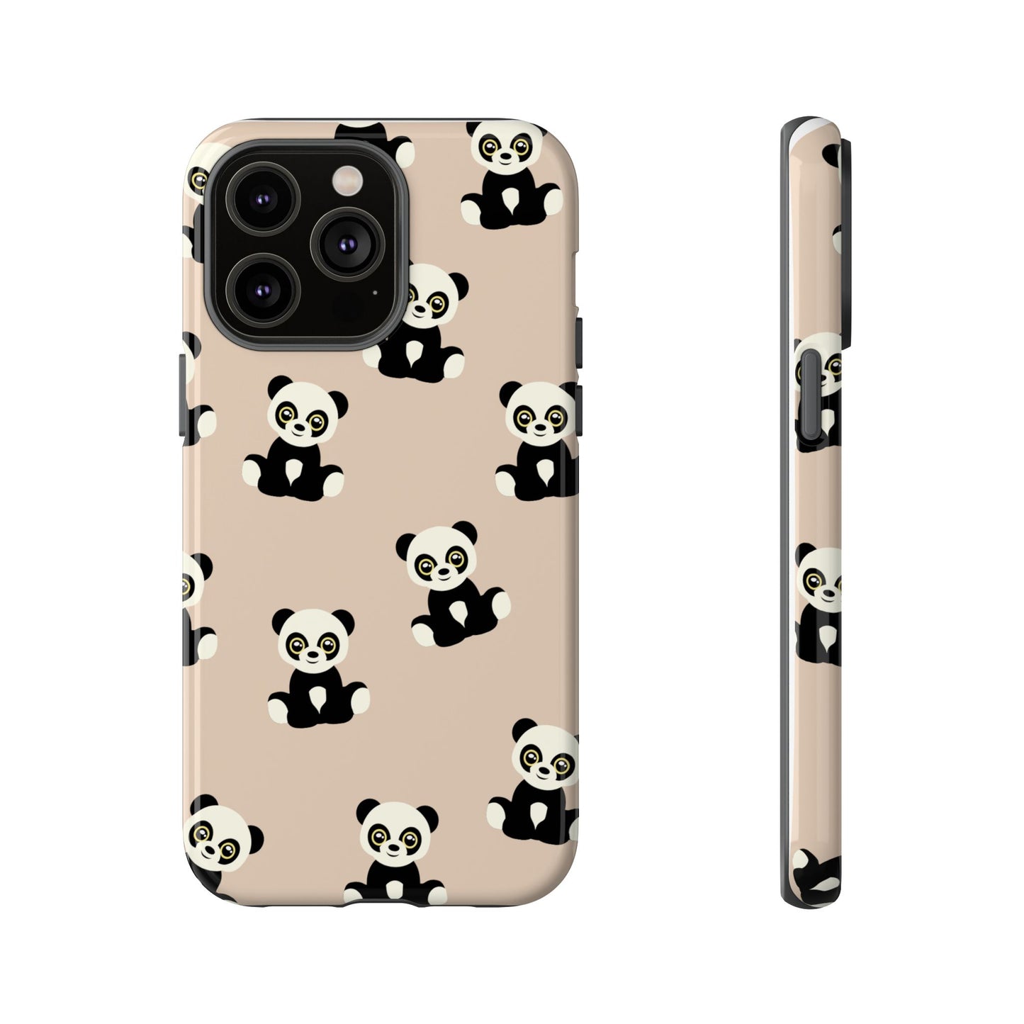 Panda Phone Case, Cute Phone Cover, Animal Print Case, Tough Phone Protector, Gift for Animal Lovers, Kawaii Aesthetic