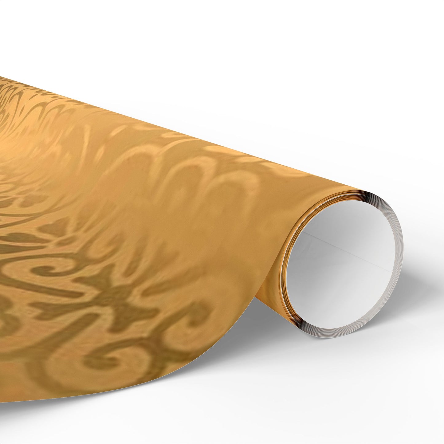Gold Elegant Wrapping Paper, Gift Wrap for All Occasions, Gold Foil Striped Design, Birthday, Wedding, Christmas, Holiday Gifts