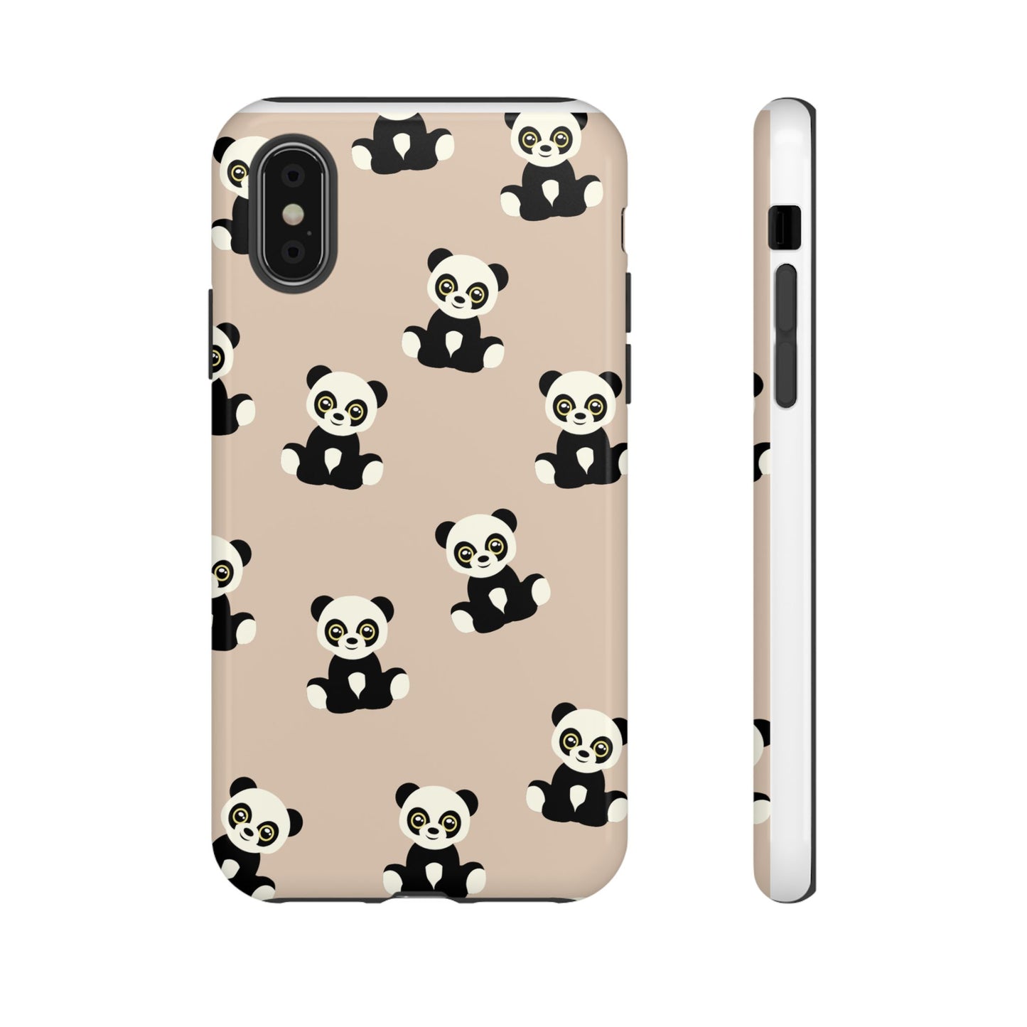 Panda Phone Case, Cute Phone Cover, Animal Print Case, Tough Phone Protector, Gift for Animal Lovers, Kawaii Aesthetic