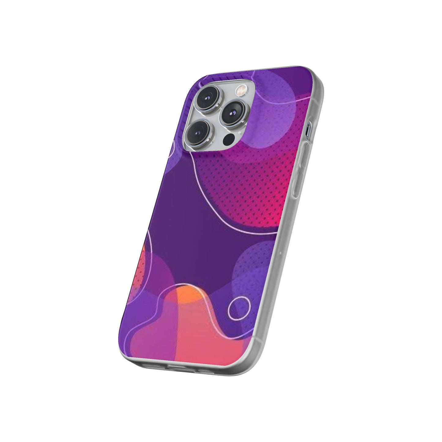 Colorful Abstract Phone Case, Trendy Smartphone Cover, Vibrant Phone Accessory, Gift for Her, Modern Trendy Design