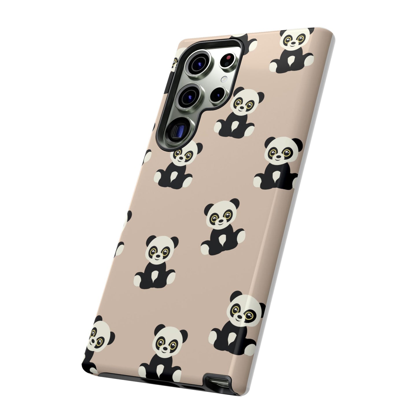 Panda Phone Case, Cute Phone Cover, Animal Print Case, Tough Phone Protector, Gift for Animal Lovers, Kawaii Aesthetic