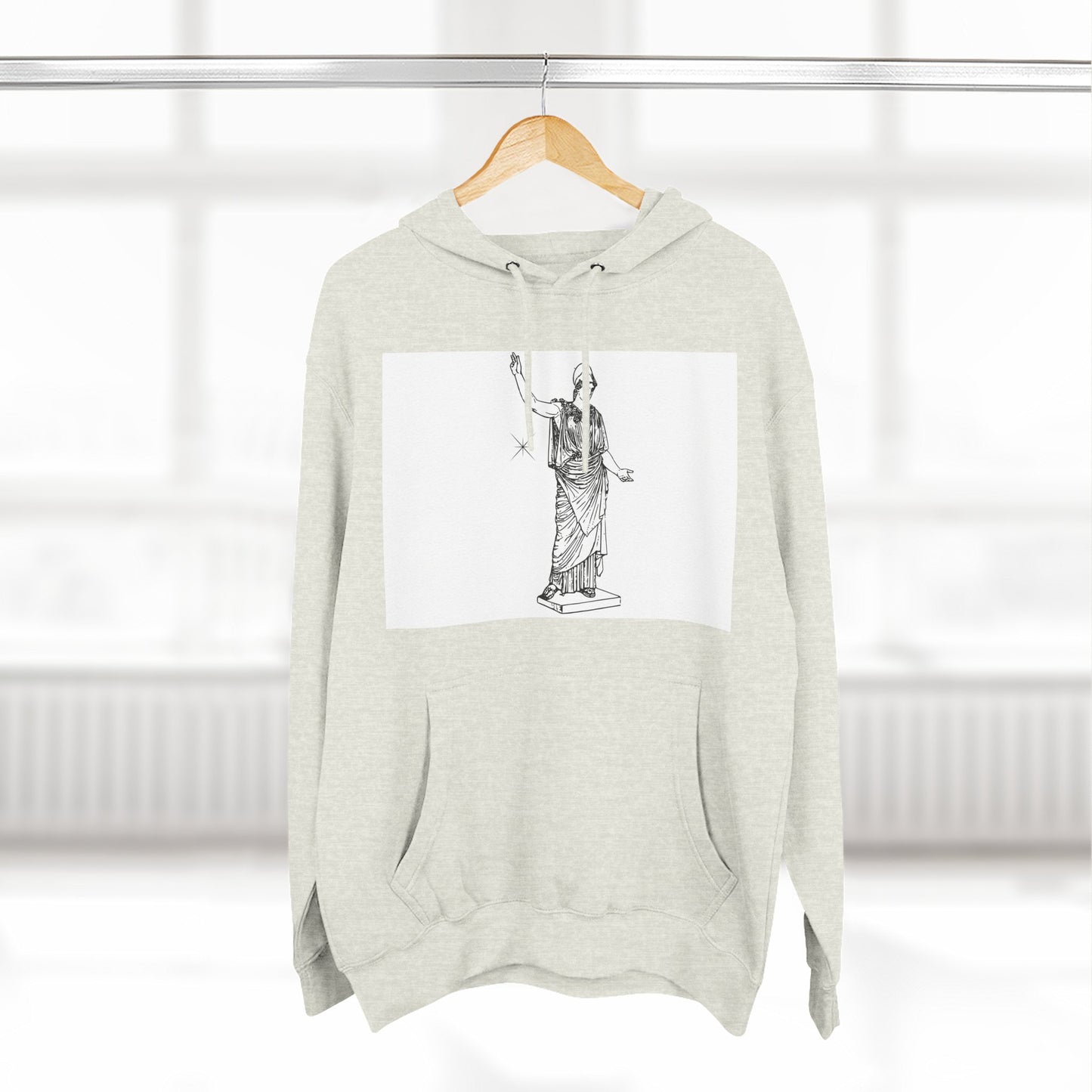 Artistic Fleece Hoodie - Cozy Streetwear for Creative Souls | Gift for Artists, Fashion Lovers, Stylish Comfort