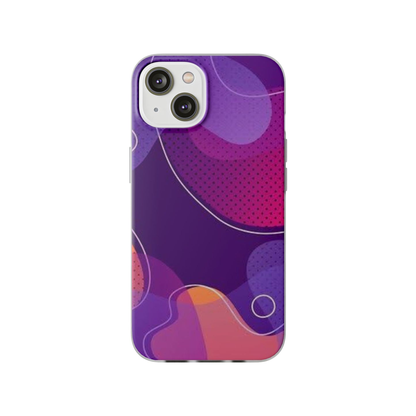 Colorful Abstract Phone Case, Trendy Smartphone Cover, Vibrant Phone Accessory, Gift for Her, Modern Trendy Design