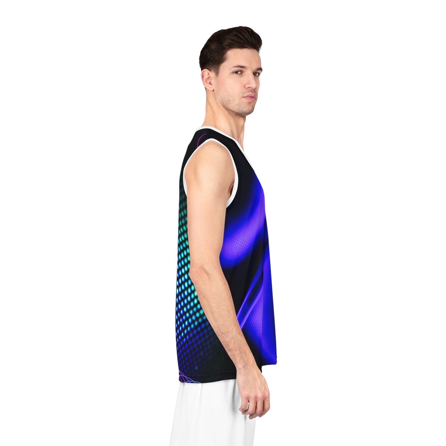 Bold Abstract Basketball Jersey for Active Fans, Sports Jersey, Athletic Wear, Gift for Sport Lovers, Trendy Game Day Apparel
