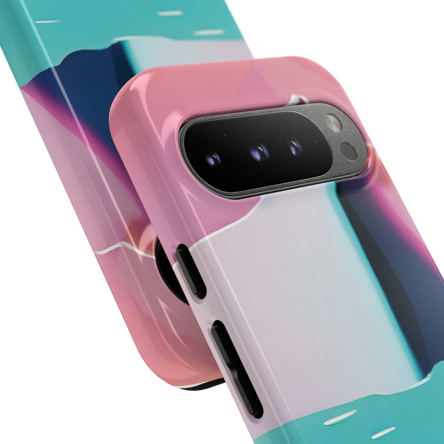 Trendy Phone Case - Abstract Iceberg Design, Phone Cover, Gift for Her, Unique Tech Accessory, Cool Aesthetic