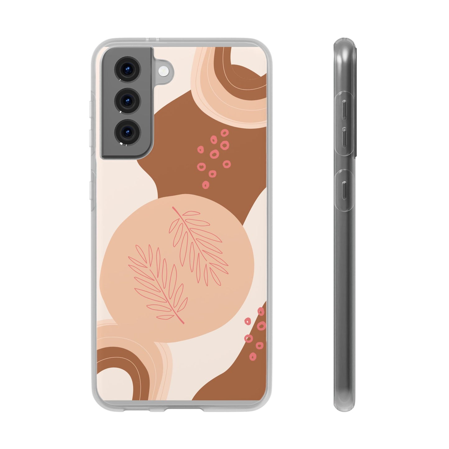 Boho Chic Flexi Cases | Trendy Phone Cover, Gifts for Her, Modern Design, Aesthetic Accessories, Nature-Inspired