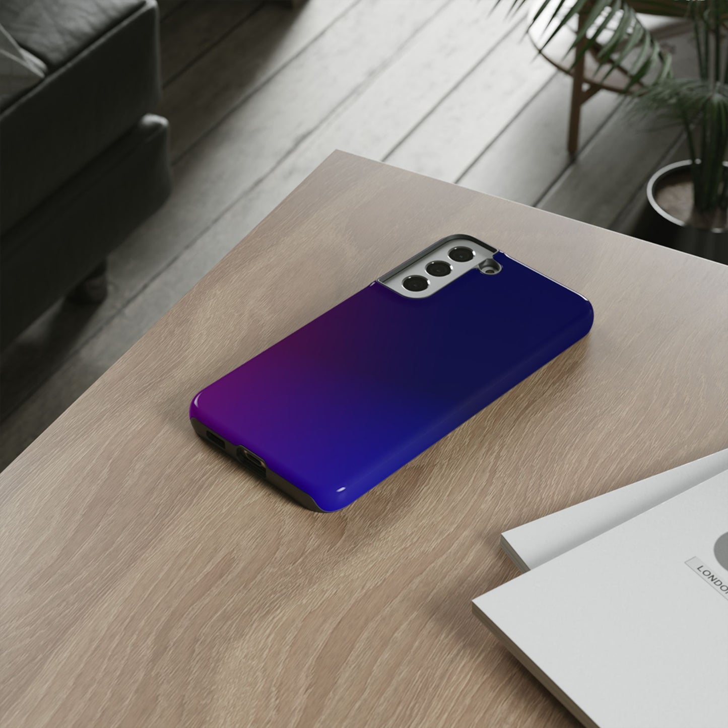 Tough Cases Phone Case, Durable Smartphone Cover, Gradient Design, Customizable Gift, Protection for Everyday Use