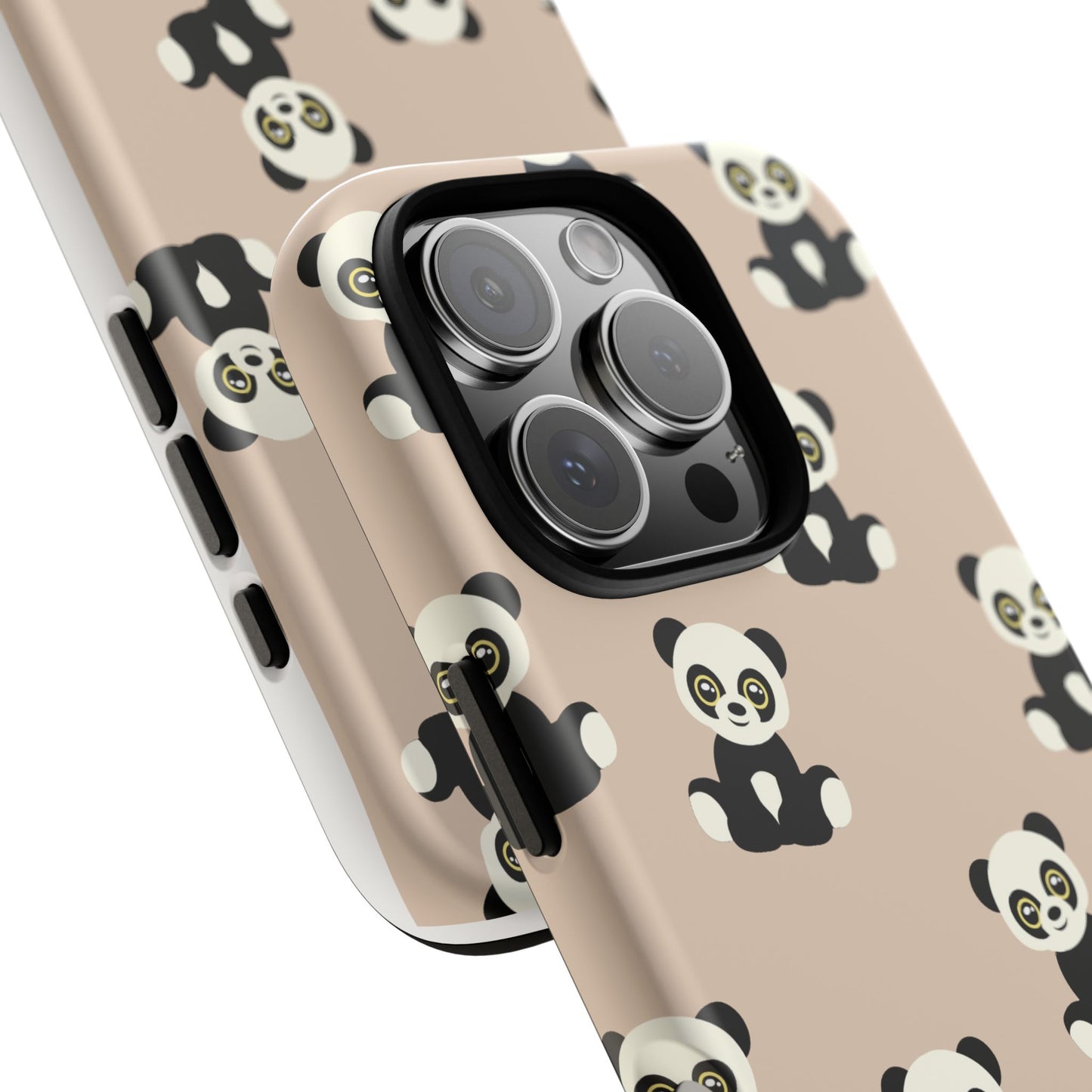 Panda Phone Case, Cute Phone Cover, Animal Print Case, Tough Phone Protector, Gift for Animal Lovers, Kawaii Aesthetic