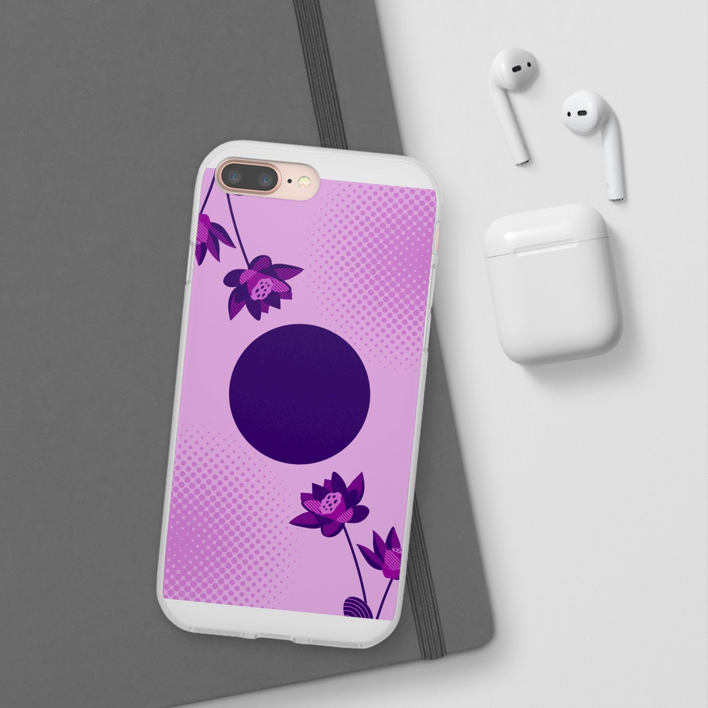 Stylish Floral Flexi Cases for Phone, Cute Phone Cover, Trendy Cell Phone Protection, Gift for Her, Birthday Party Accessory