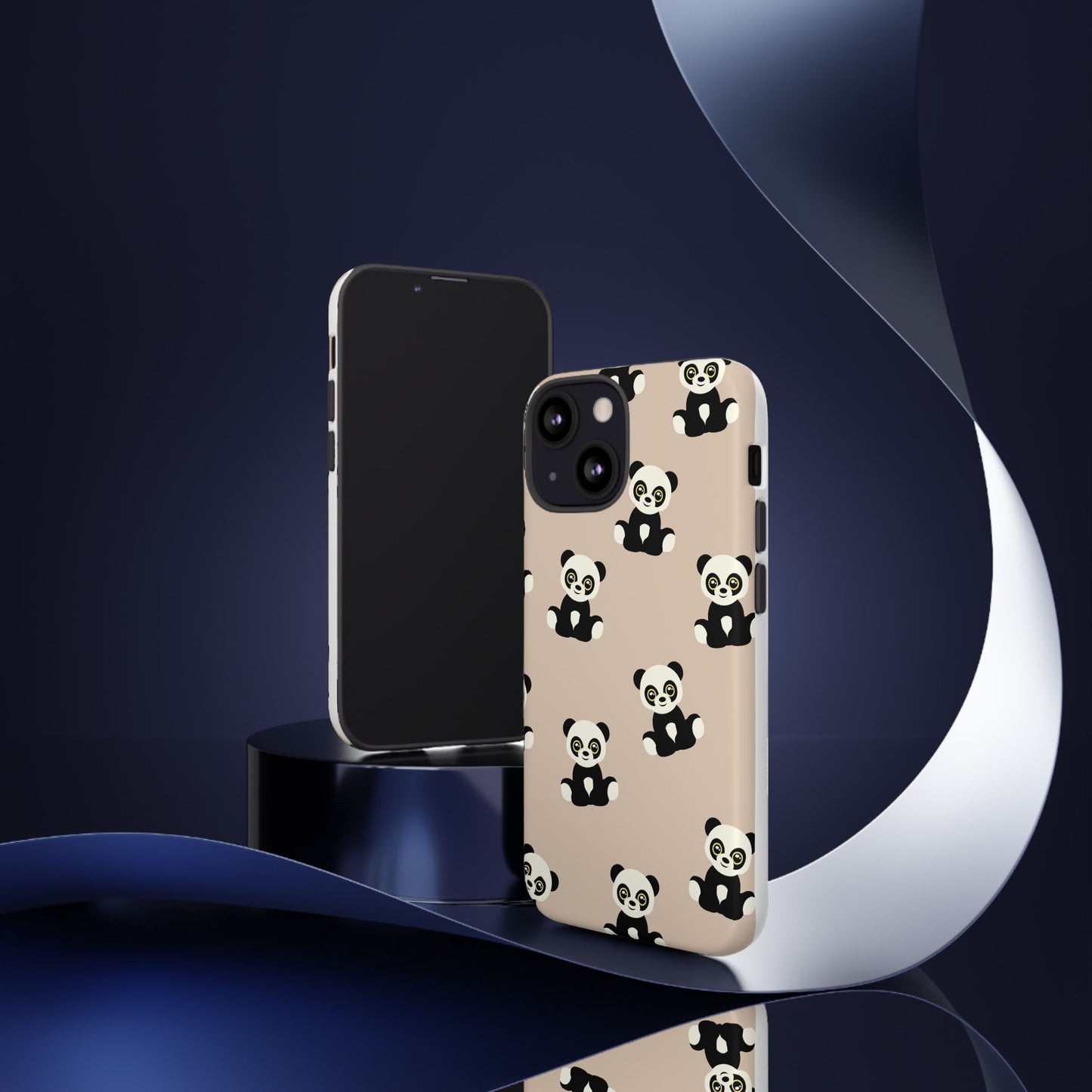 Panda Phone Case, Cute Phone Cover, Animal Print Case, Tough Phone Protector, Gift for Animal Lovers, Kawaii Aesthetic