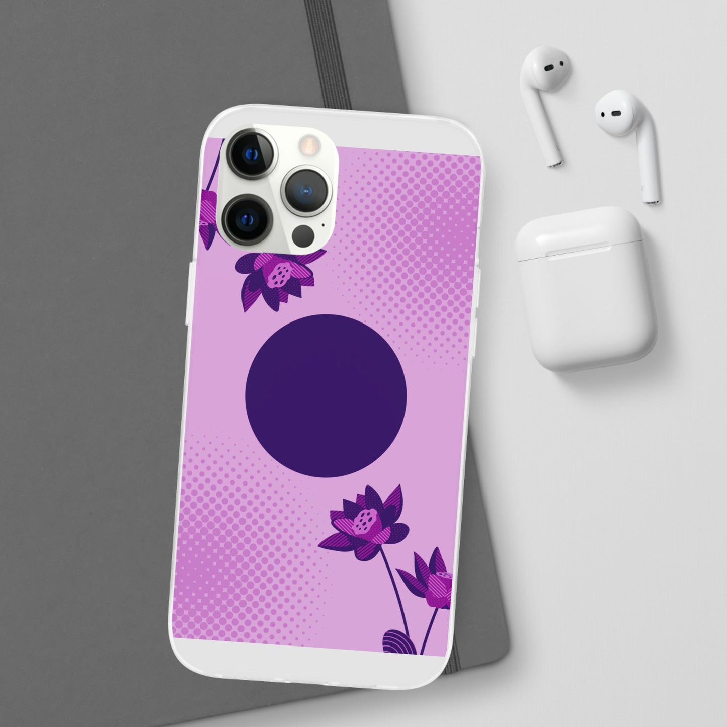 Stylish Floral Flexi Cases for Phone, Cute Phone Cover, Trendy Cell Phone Protection, Gift for Her, Birthday Party Accessory