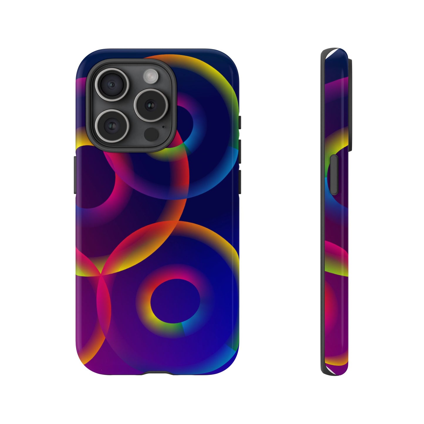 Colorful Phone Case with Abstract Designs, Tough Cases for Your Phone, Unique Phone Accessories, Gift for Tech Lovers, Vibrant Cell [...]