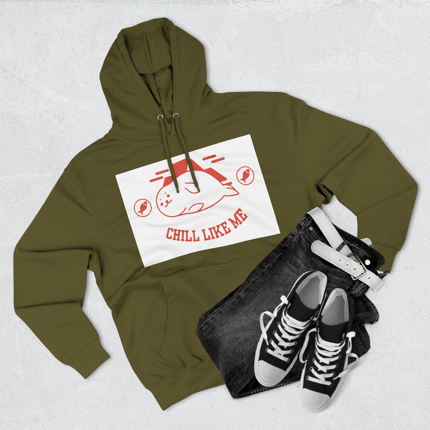 Chill Like Me Hoodie | Fun Fleece Sweatshirt for Relaxation, Perfect Gift for Cozy Days, Casual Wear, and Chill Vibes