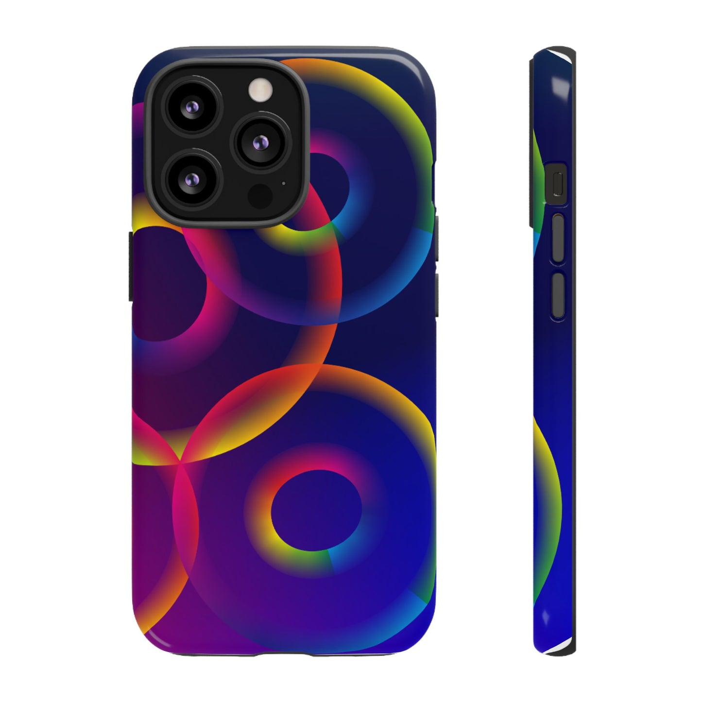 Colorful Phone Case with Abstract Designs, Tough Cases for Your Phone, Unique Phone Accessories, Gift for Tech Lovers, Vibrant Cell [...]