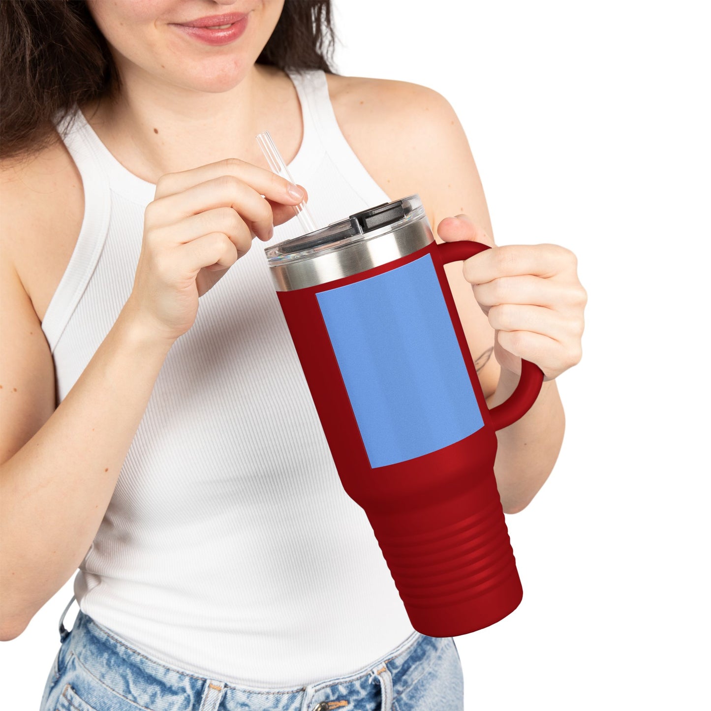 Stylish Insulated Travel Mug, Perfect for Coffee Lovers, Customizable Tumbler for On-the-Go, Gifts for Her, Eco-Friendly Drinkware