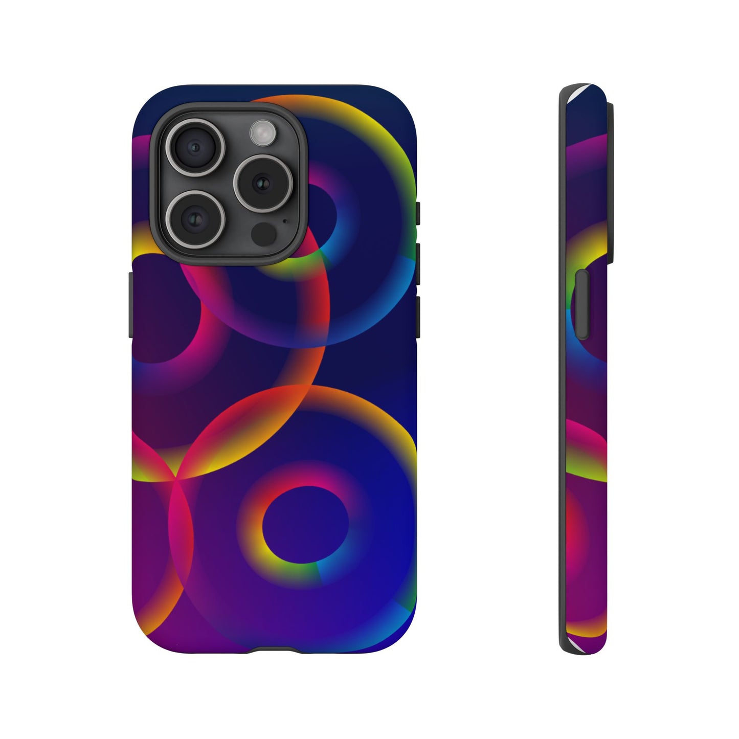 Colorful Phone Case with Abstract Designs, Tough Cases for Your Phone, Unique Phone Accessories, Gift for Tech Lovers, Vibrant Cell [...]